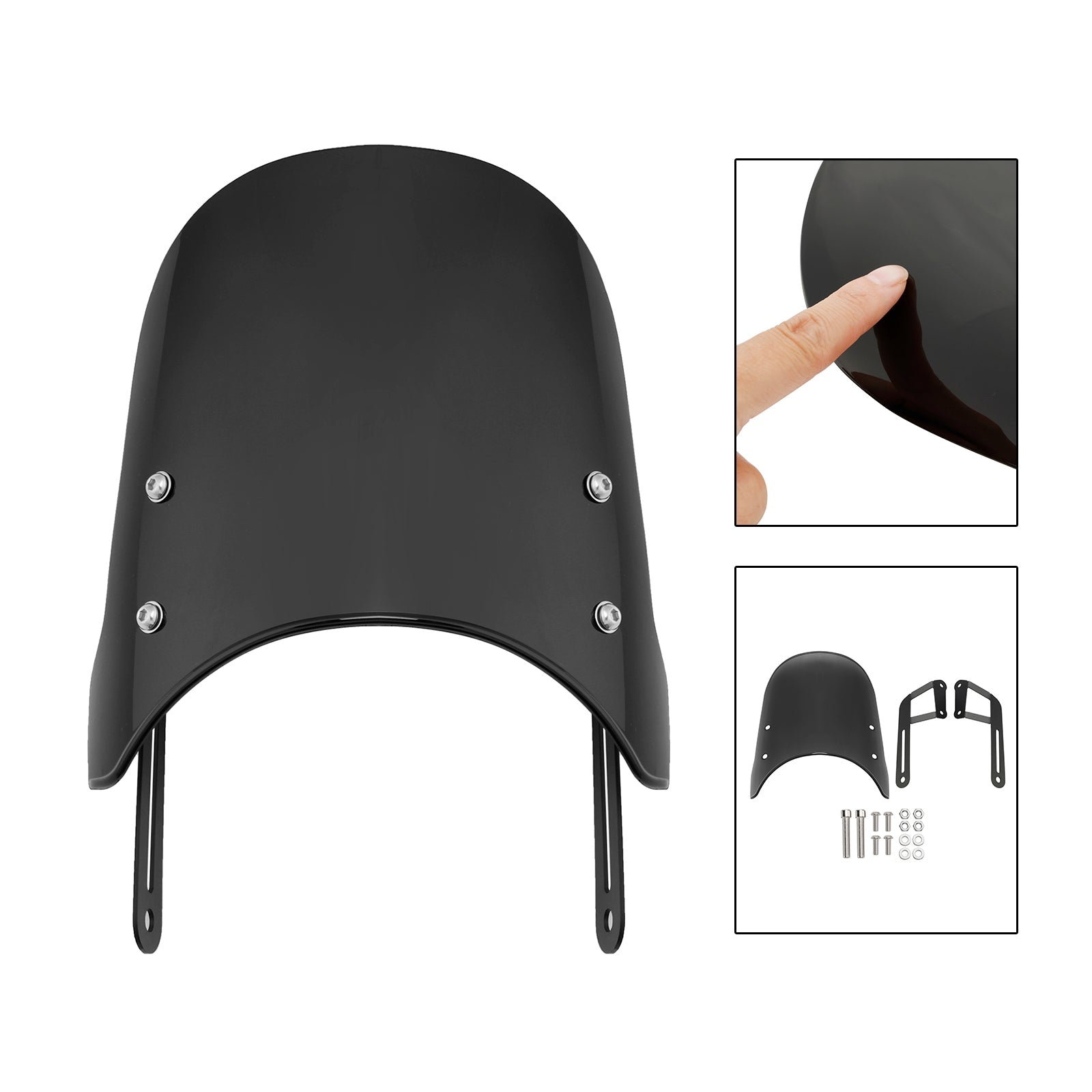 Tuulilasi sopiva tuulilasi Scrambler 1200 XC XE 19-23 Street Twin 900 16-23