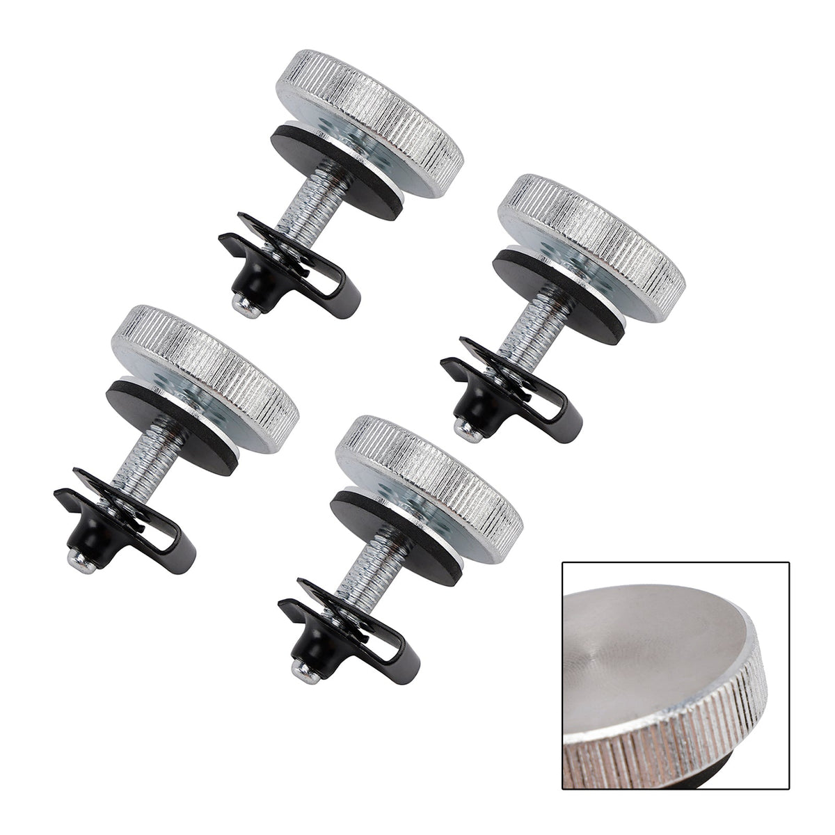 Kit de pernos de seguridad antirrobo de 4 piezas para alforjas Road King Street Road Glide
