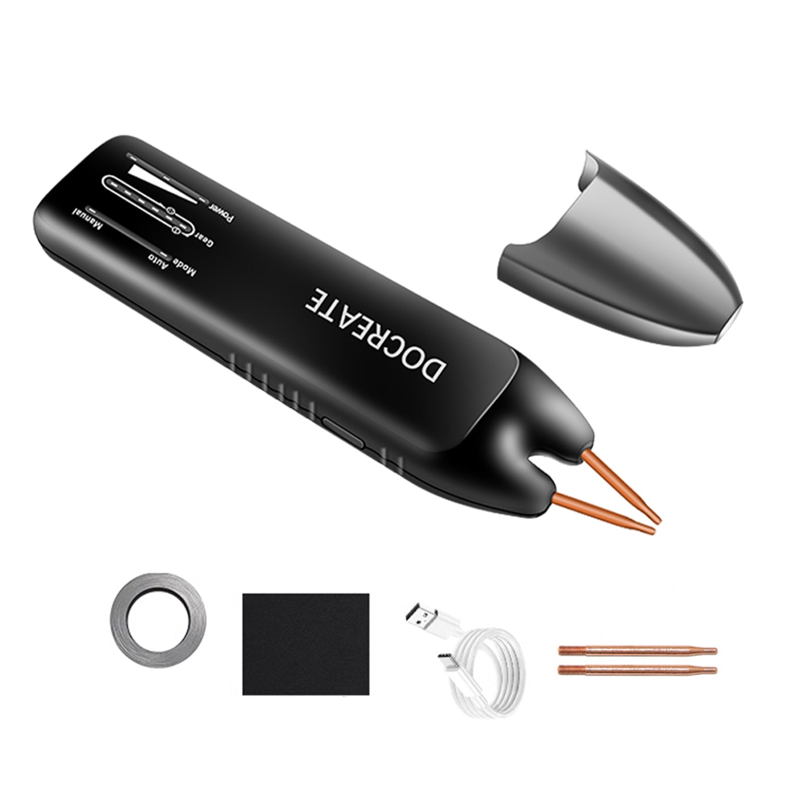 Mini outil de soudage par points portable Machine de soudage par batterie DIY 11 vitesses réglables