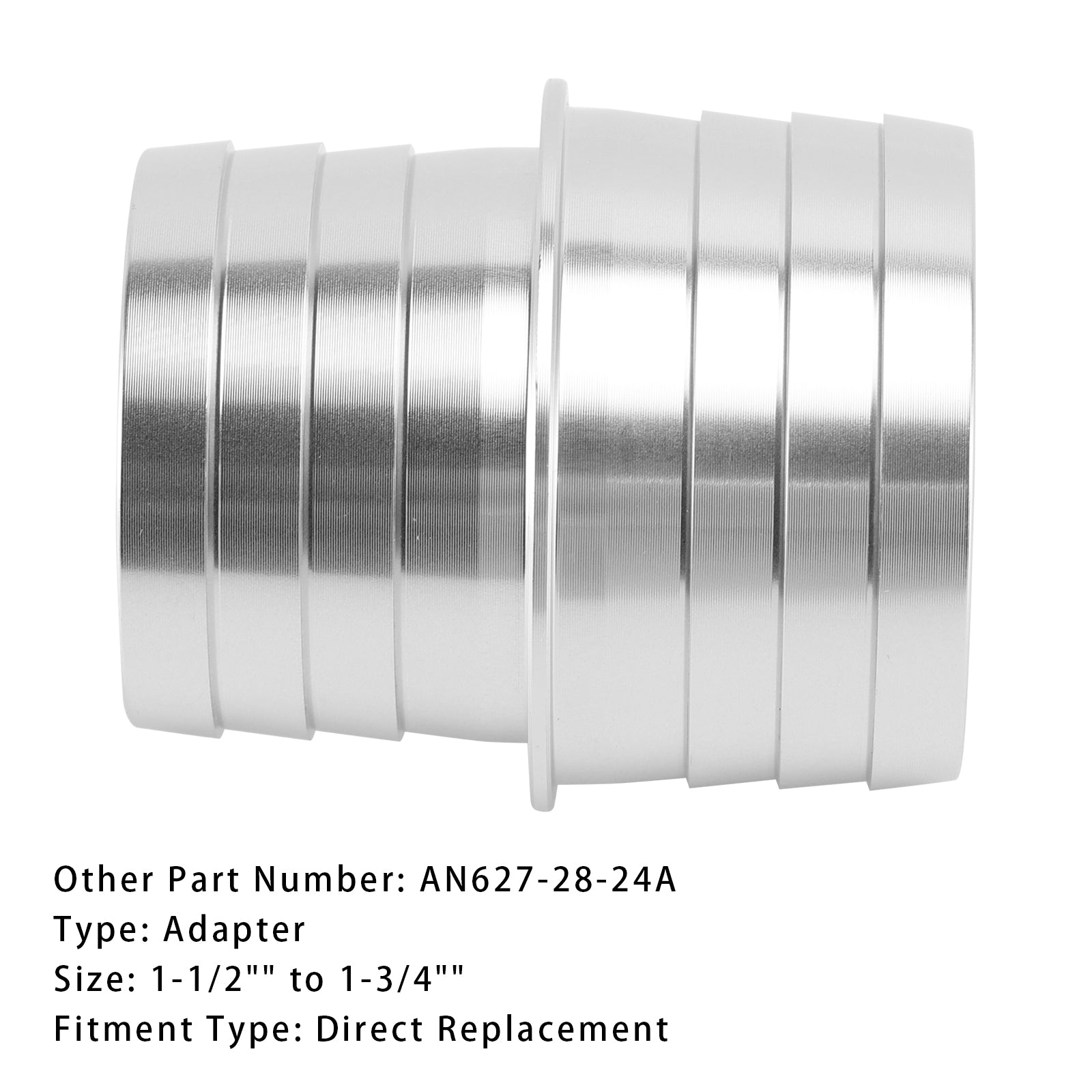 Adattatore di raccordo riduttore di riparazione per raccordo a innesto da 1-1/2"2"" a 1-3/4""