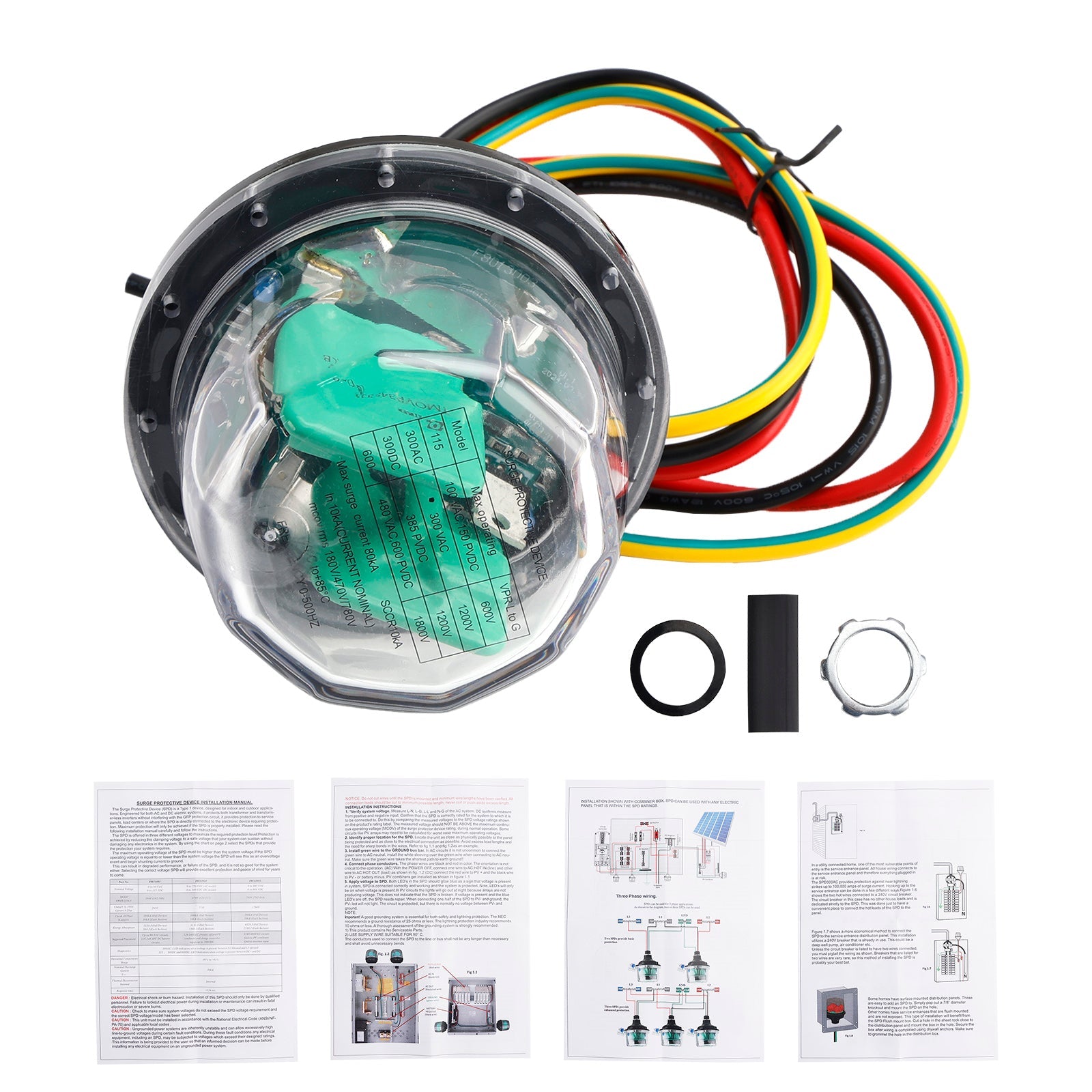 300 VCA MNSPD-300-AC dla midnitowej słonecznej