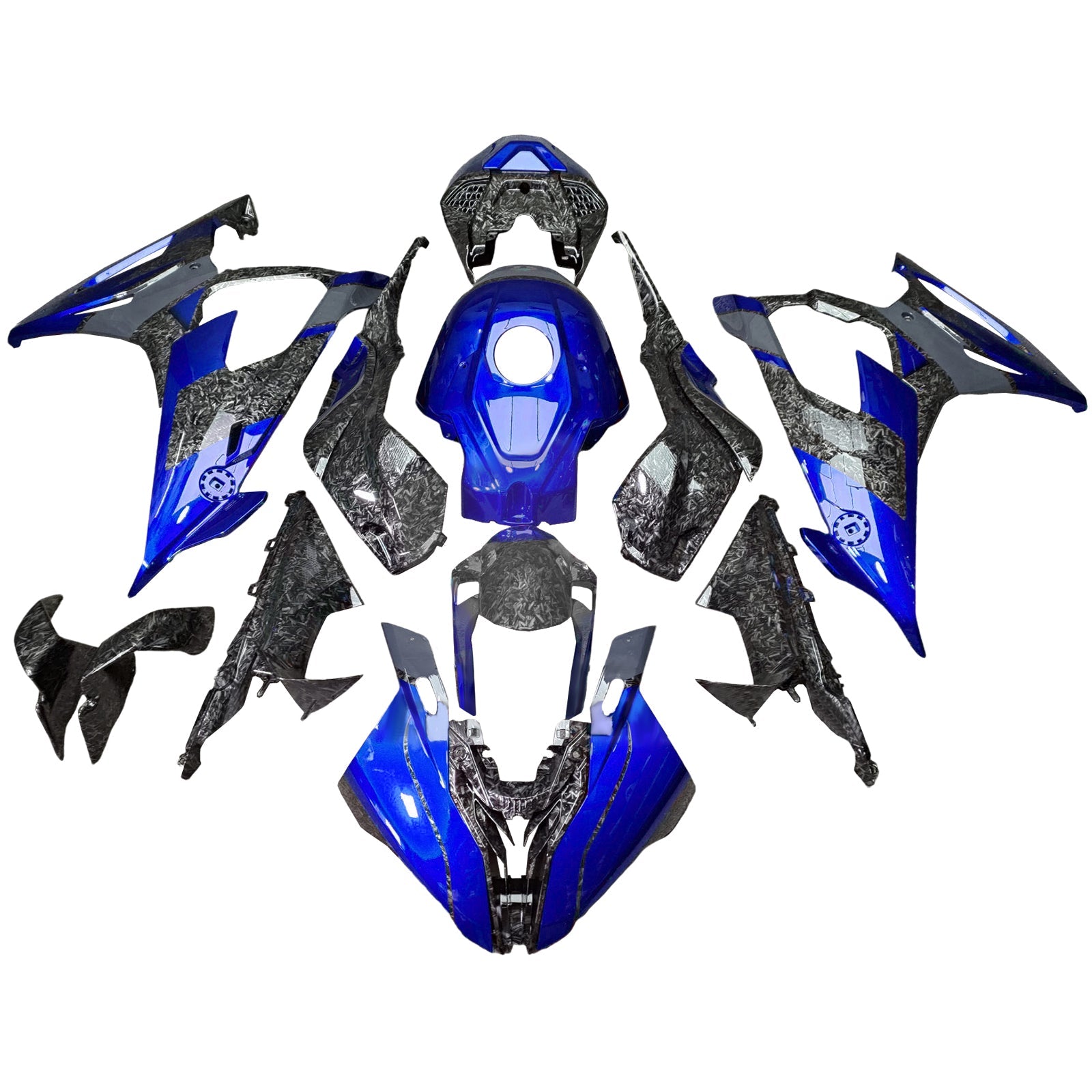 Kit de carénage d'injection pour BMW M1000RR S1000RR 2019-2022 Carrosserie Plastique ABS