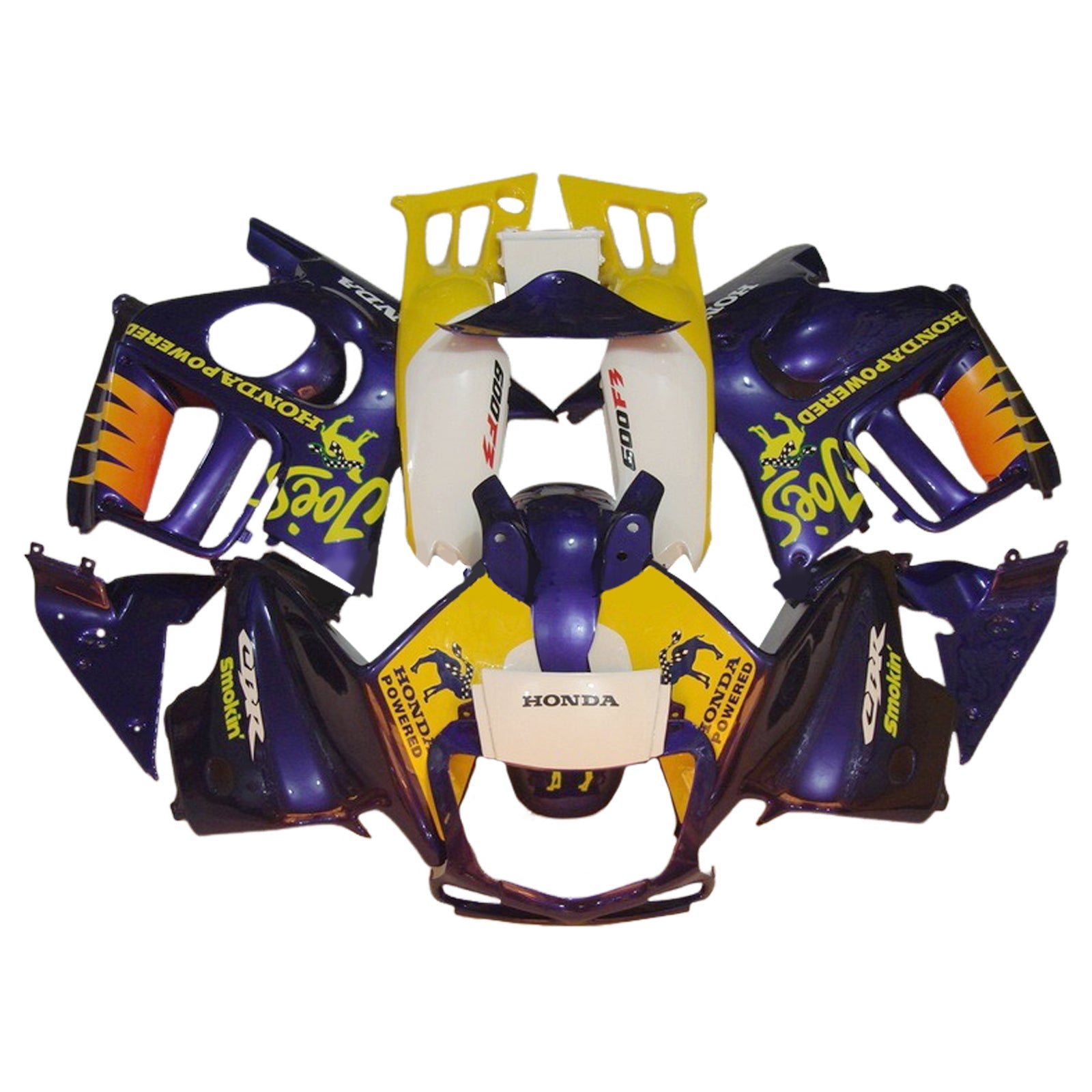 1995-1996 Honda CBR600 F3 INGECTION Kit Kit Corps Plastic ABS