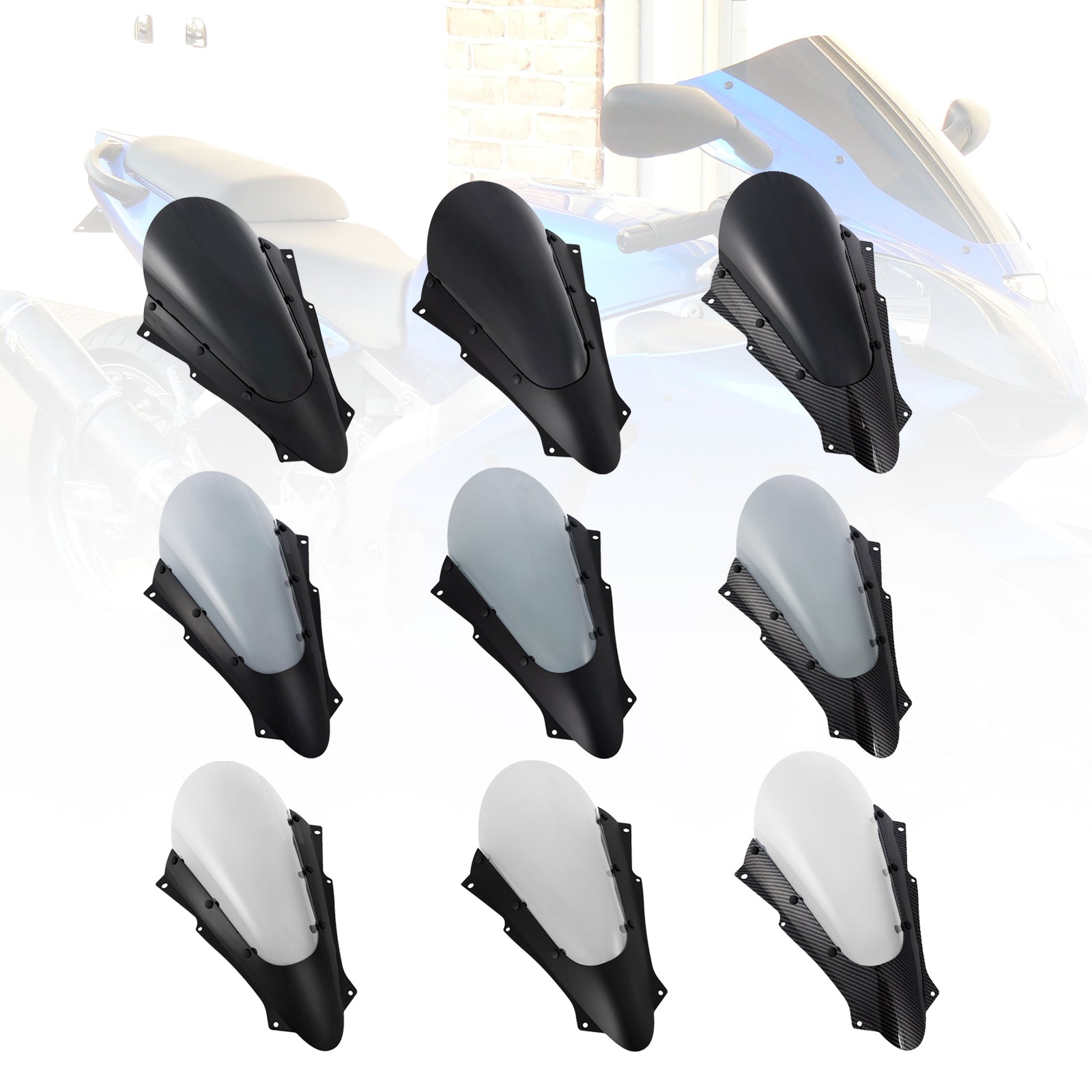 Przednia szyba przednia dla Kawasaki ZX-4R ZX-4R 2023