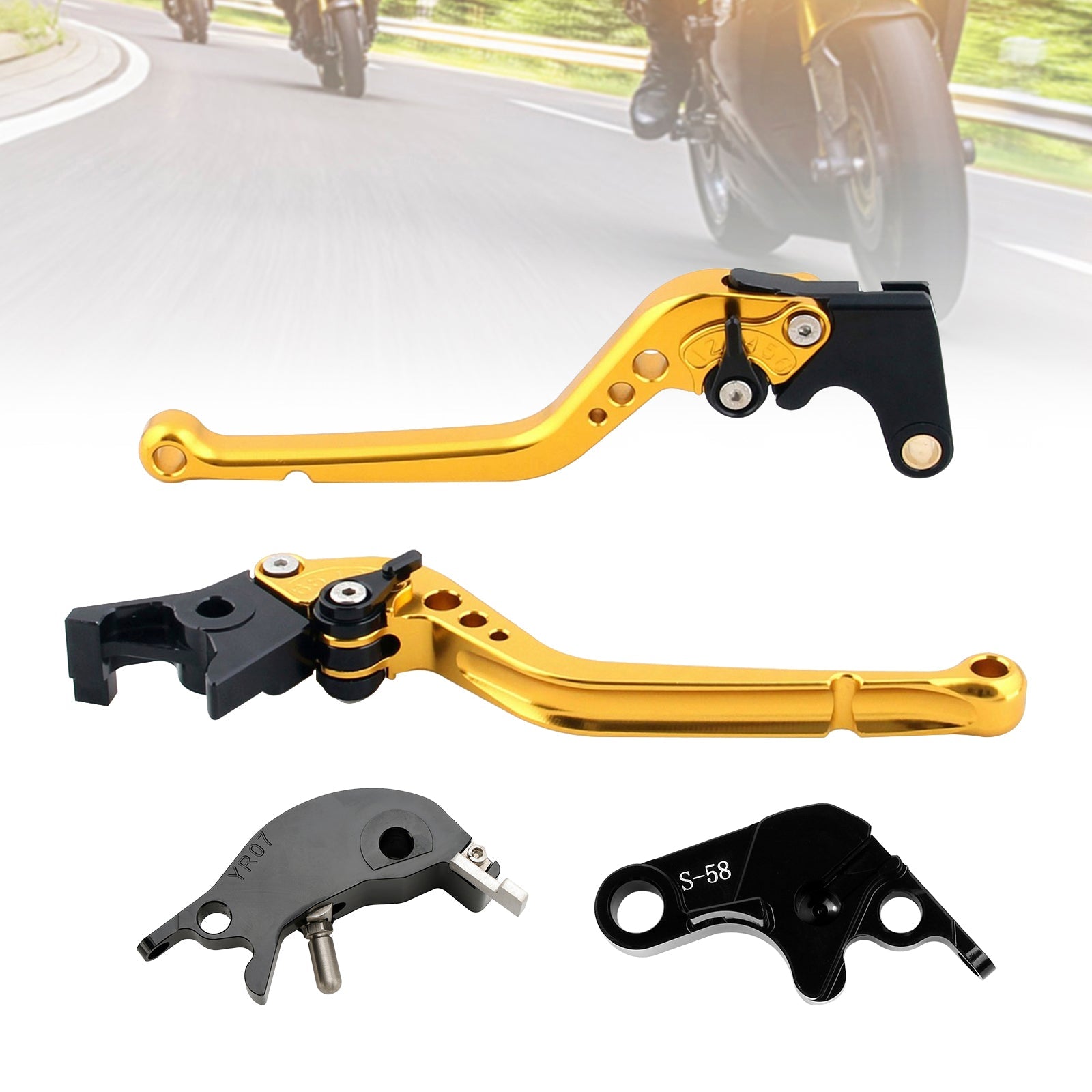 Lange remkoppelingshendel voor YAMAHA YZF R7 MT-10/SP FZ-10/SP 2022-23