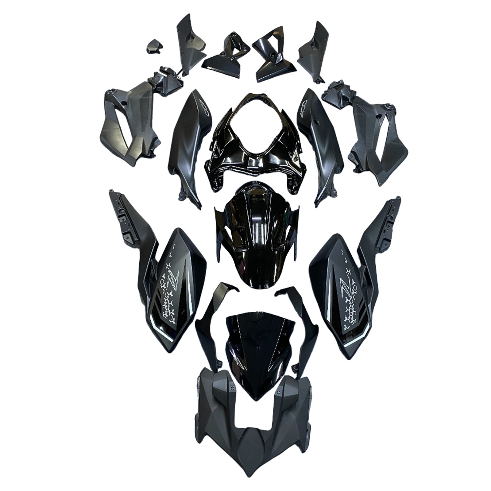 Kit di carenatura in plastica ABS per Kawasaki Z400 2018-2024
