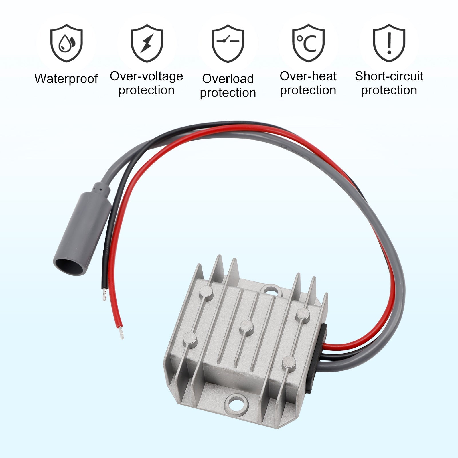 Mini adaptateur 12 V CC, convertisseur élévateur de tension 12 V/24 V vers 30 V, 3,5 A, 105 W, fonction Smart Boost