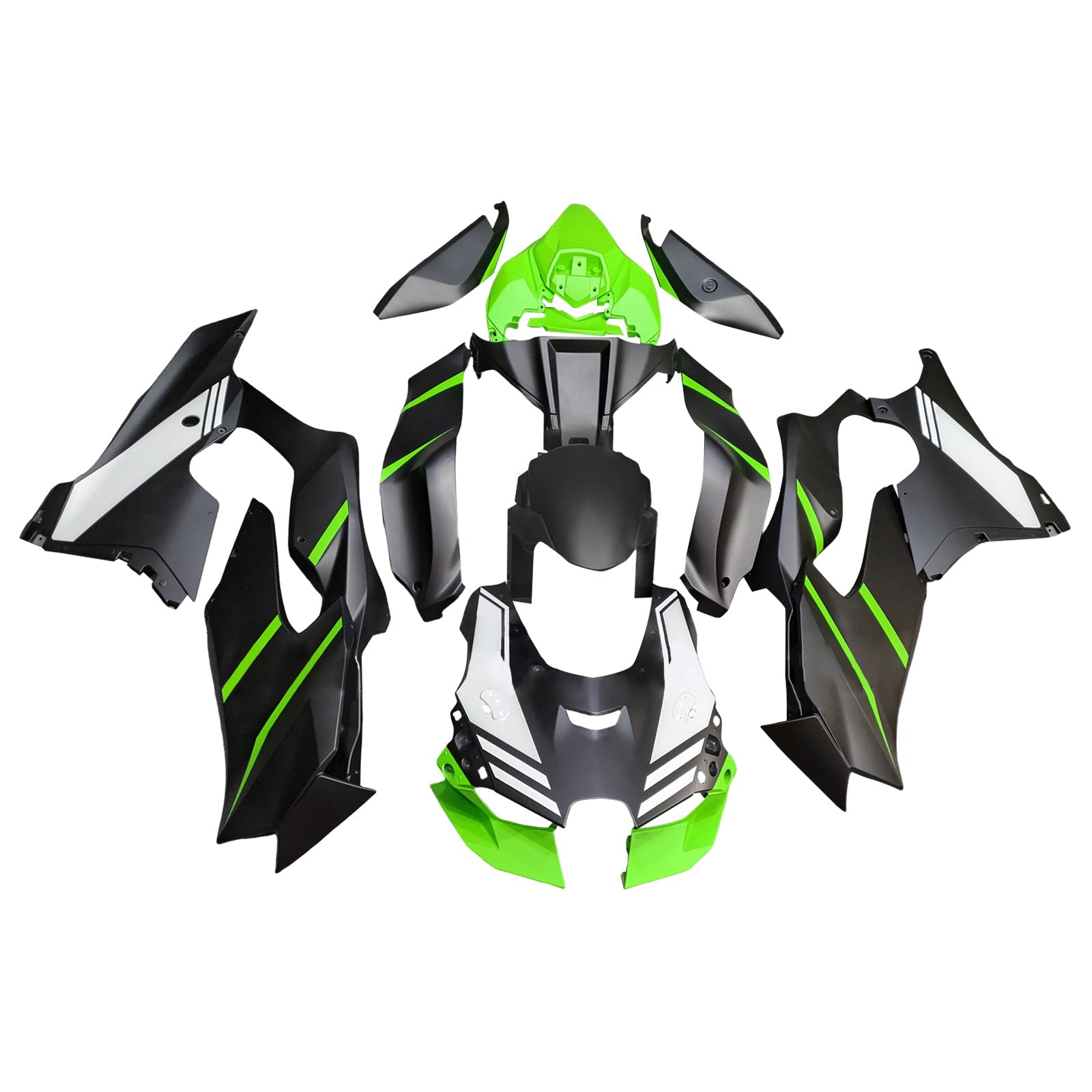 Kit de carénage par injection ABS pour Kawasaki ZX-10R ZX-10RR 2021-2025