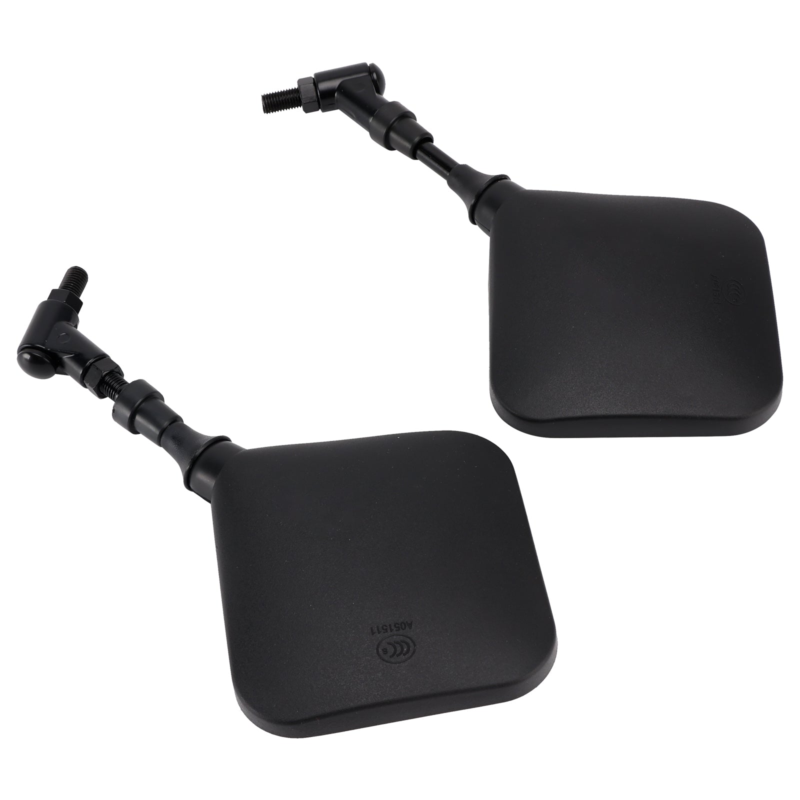 Spiegelset voor Suzuki DR200, DR250, DR350, DRZ400 S SM en DR650 S SE.