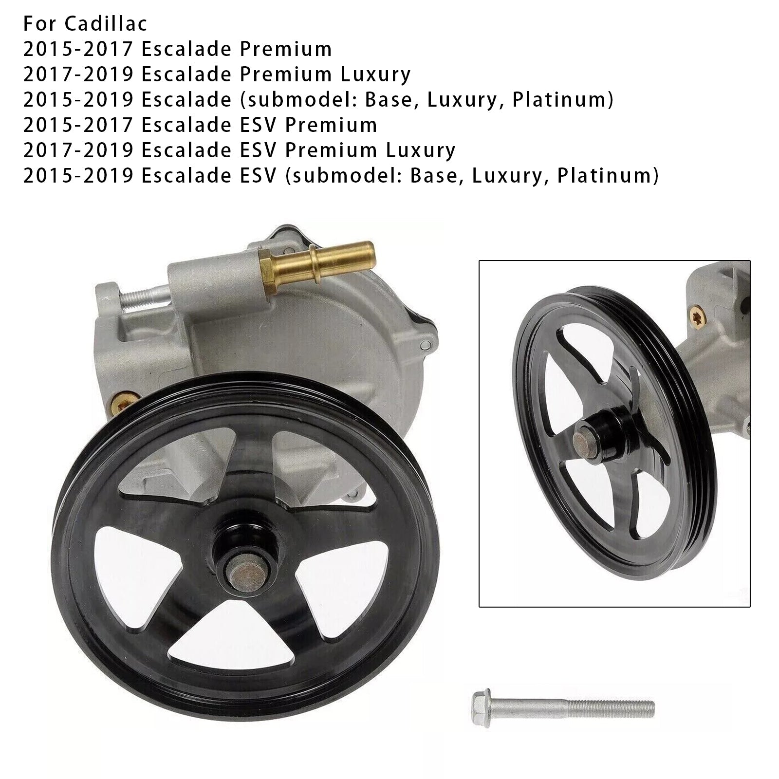 Vacuümpomp 904-861 12654013 12659655 904-861 voor Chevrolet Silverado 1500 LT SSV 2015-2018