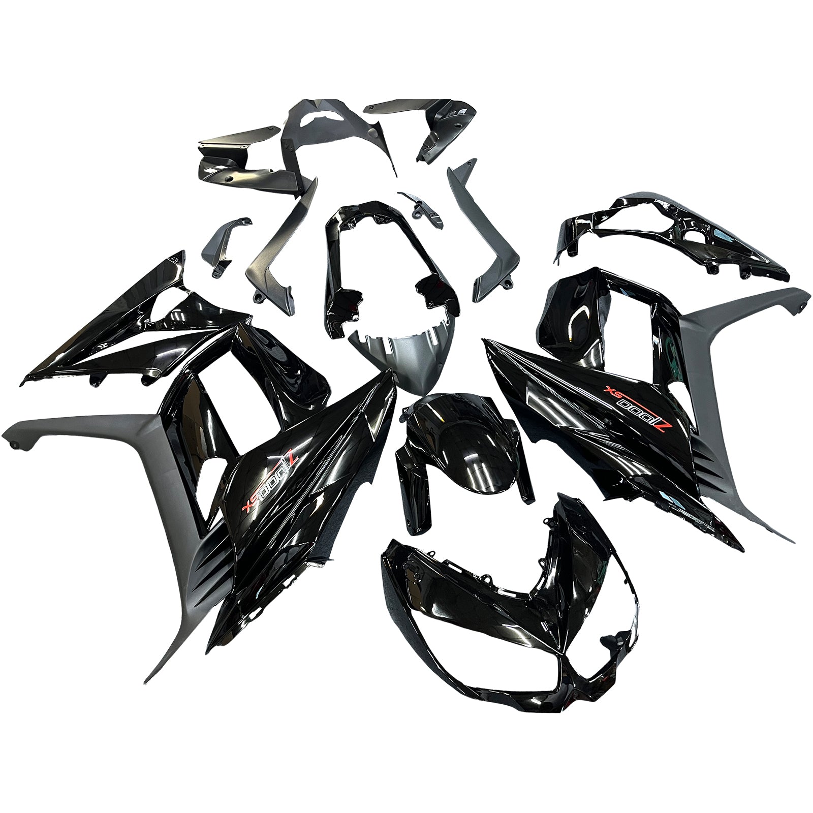 Vbrizgavanje kompleta za karoserijo plastični abs, ki je primeren za Kawasaki Z1000SX 2010-2015
