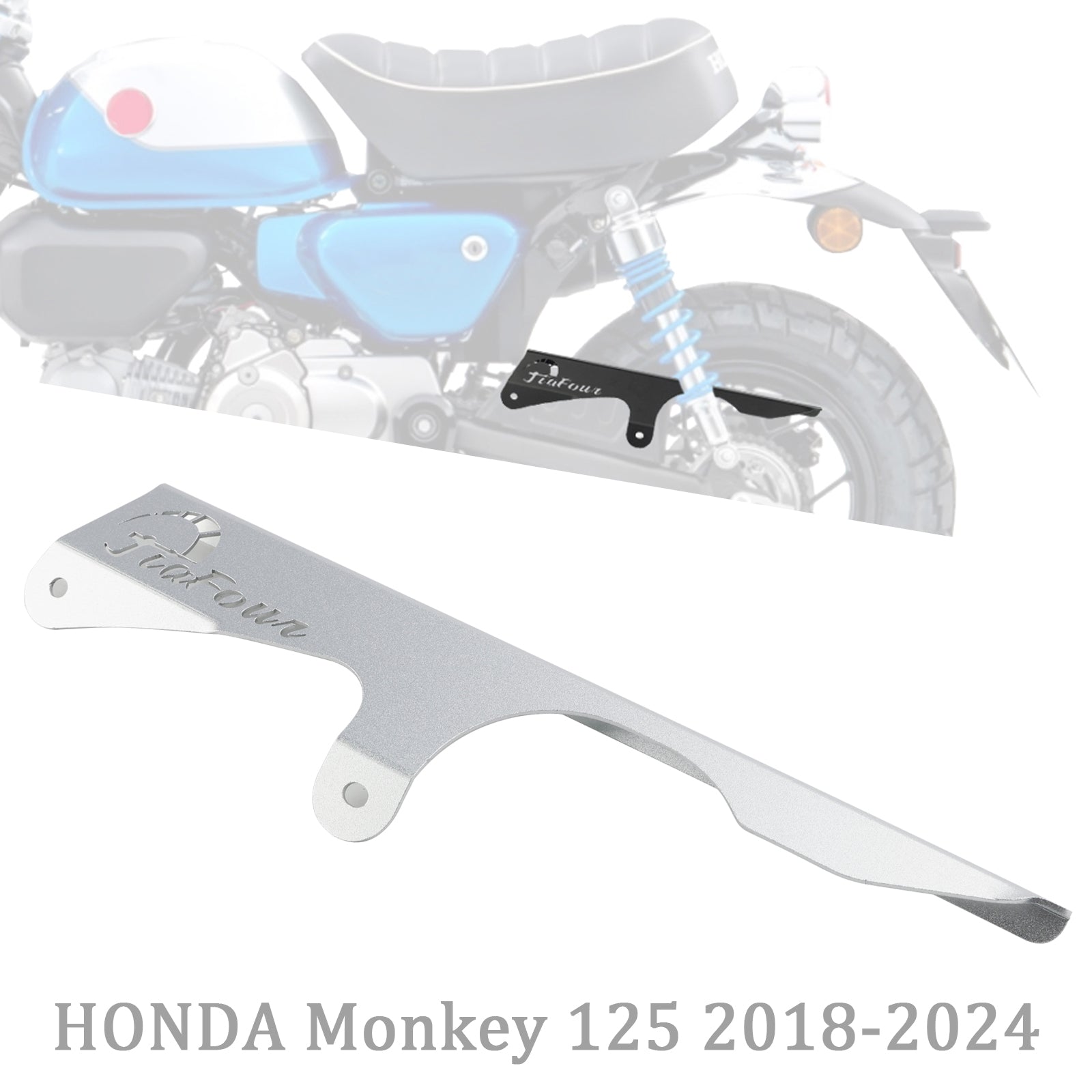 2018-2024 Honda Monkey 125 Protektor tylnej pokrywy łańcucha zębnika