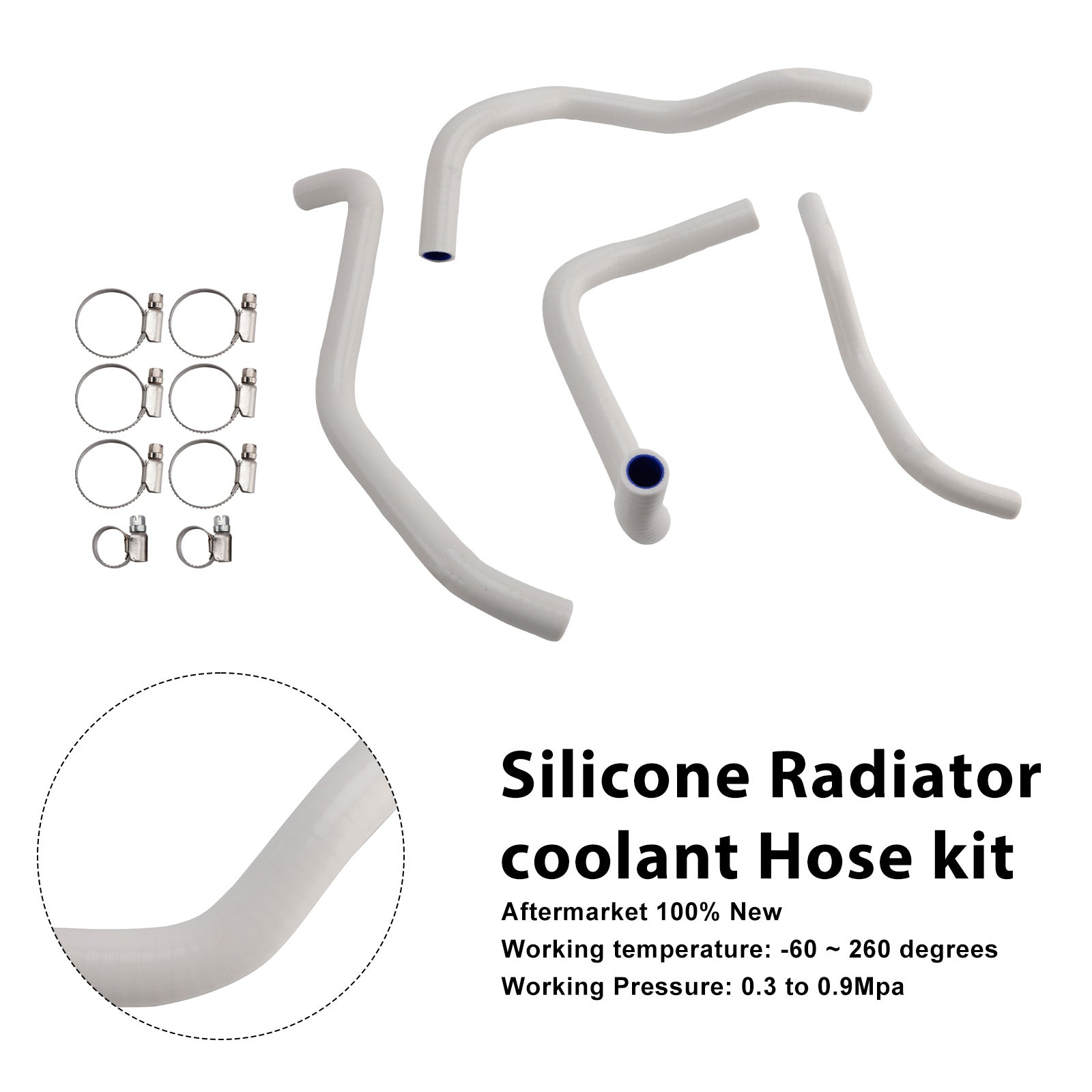 Durite de refroidissement en silicone pour radiateur Honda CB500F/X/R (2013-2024)