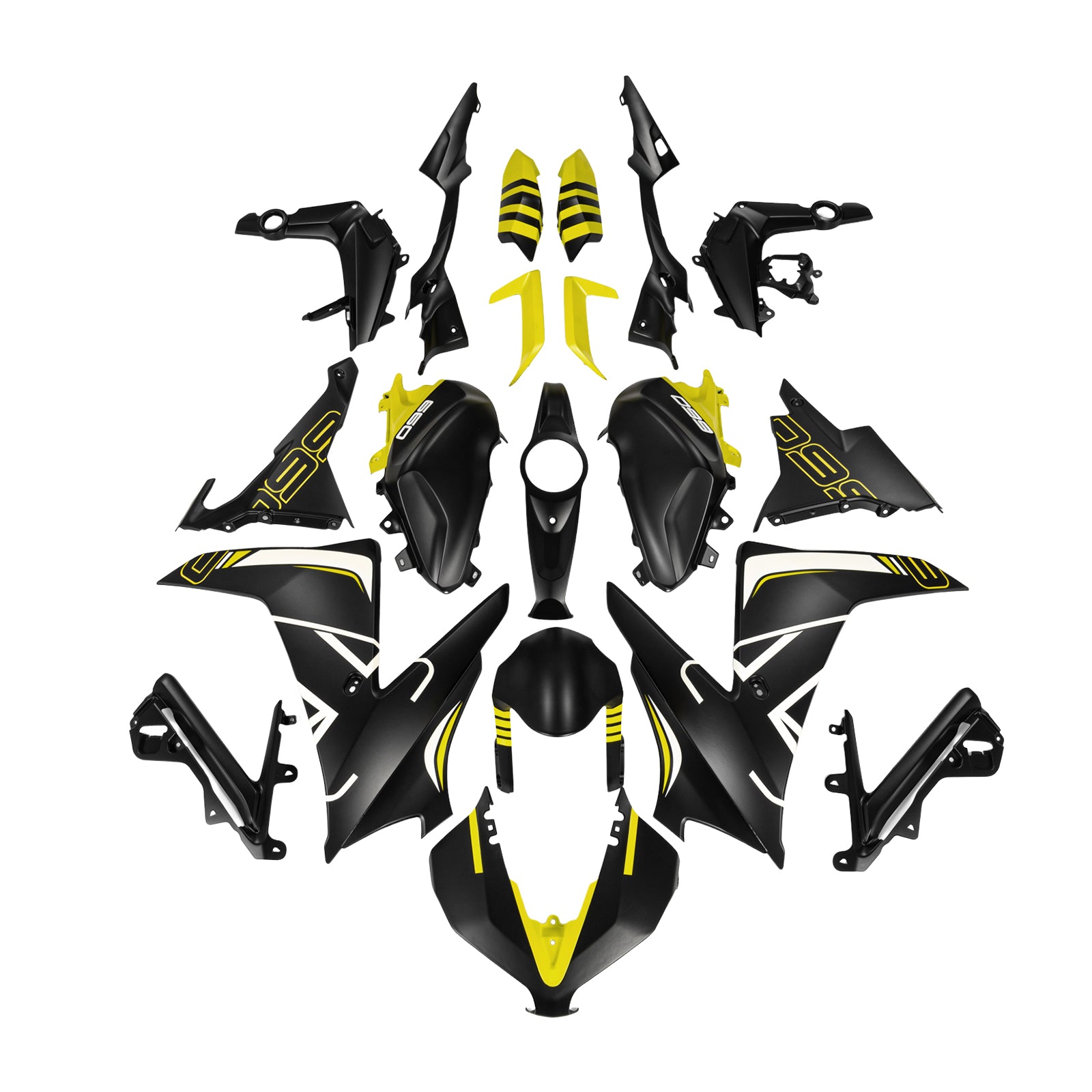 Kit de carénage de carrosserie par injection pour Daytona 660 2024-2025