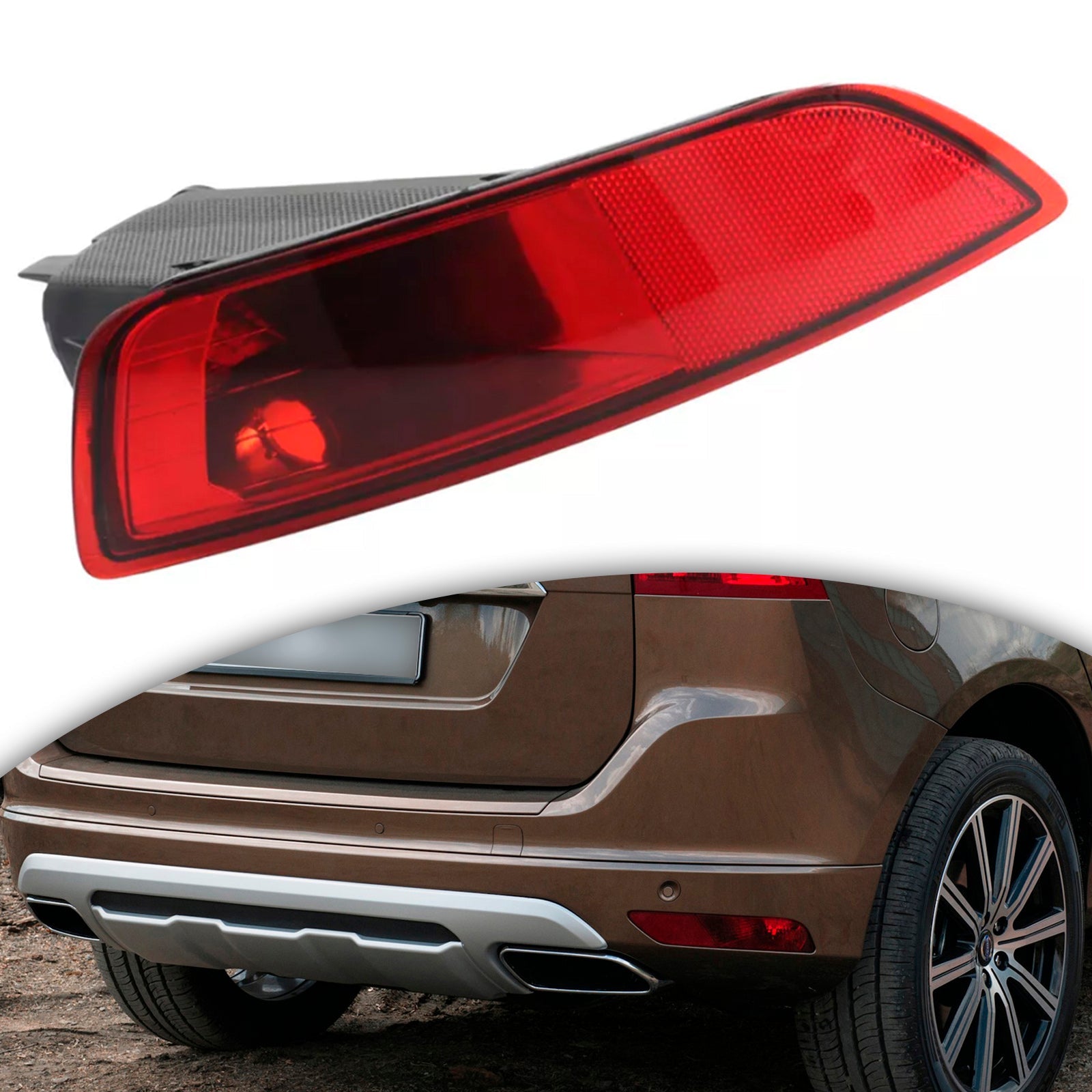 Desni reflektor za zadnjo megle za Volvo XC60 2008-2013 30763323