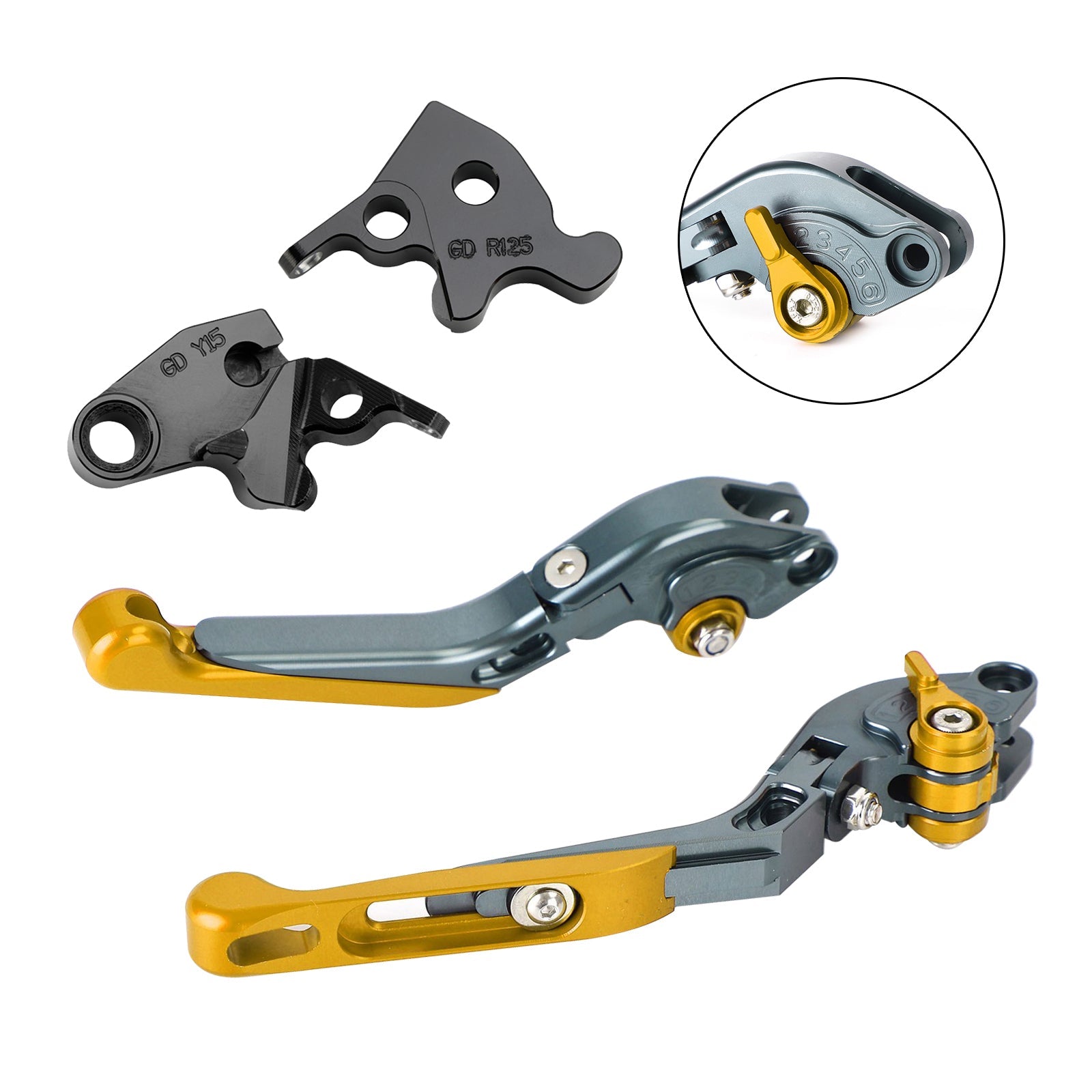 Leva del freno frizione regolabile per Yamaha XSR 155 MT15 2019-2022