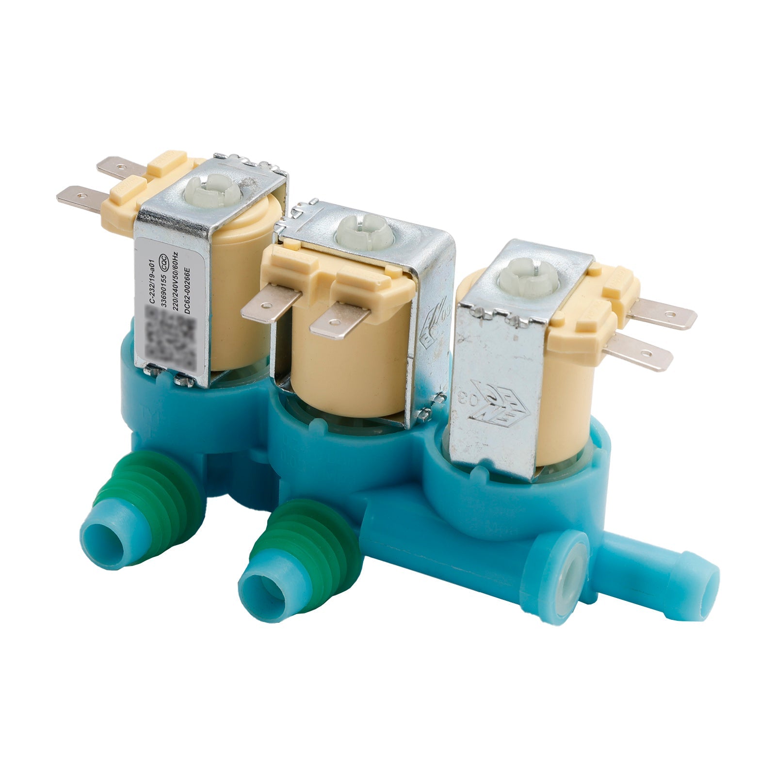 Válvula de entrada de agua para lavadora DC62-00266E para lavadora Samsung DC62-00311G DC62-00311C