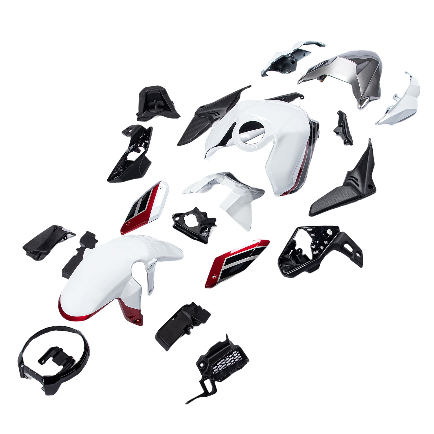 Carénage de moulage par injection en plastique ABS adapté pour Honda CB 650 R CB650R 2021-2023 07#