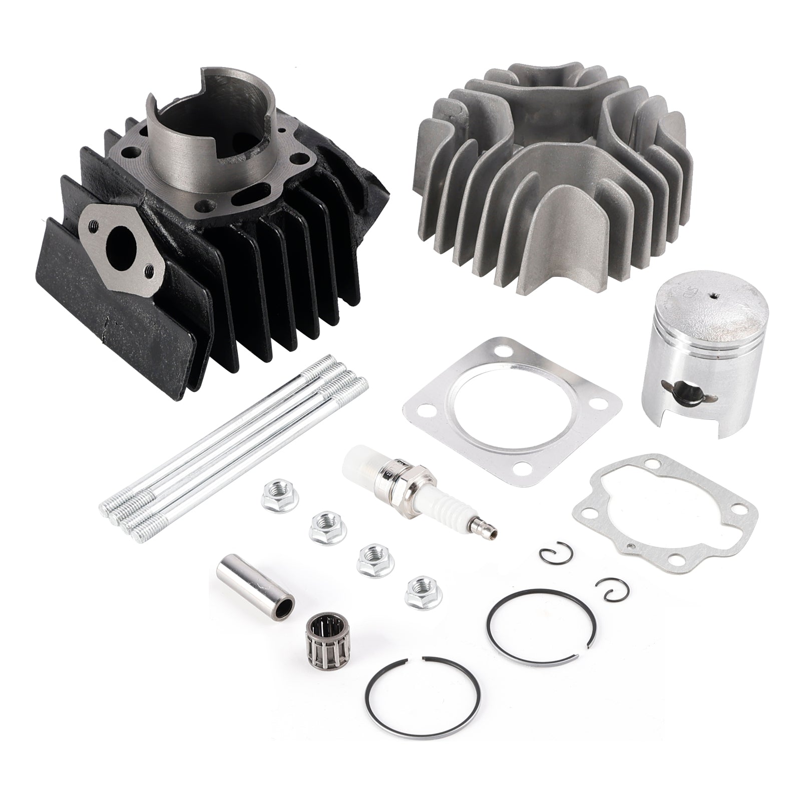 Kit complet de piston de cylindre supérieur pour Suzuki LT 50 LT-A 50 JR 50 1978-2006 11210-04012-0F0