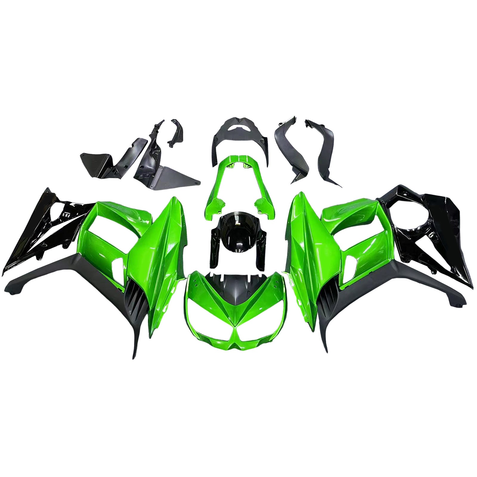 Kit de carénage en plastique ABS injecté compatible avec Kawasaki Z1000SX 2010-2015