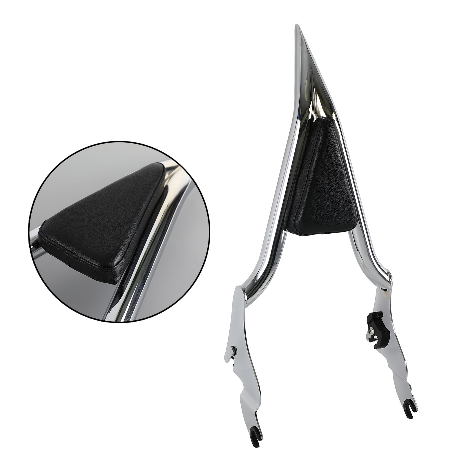 2009-2023 CVO Road Glide Street Road King Dossier 18 pulgadas Sissy Bar