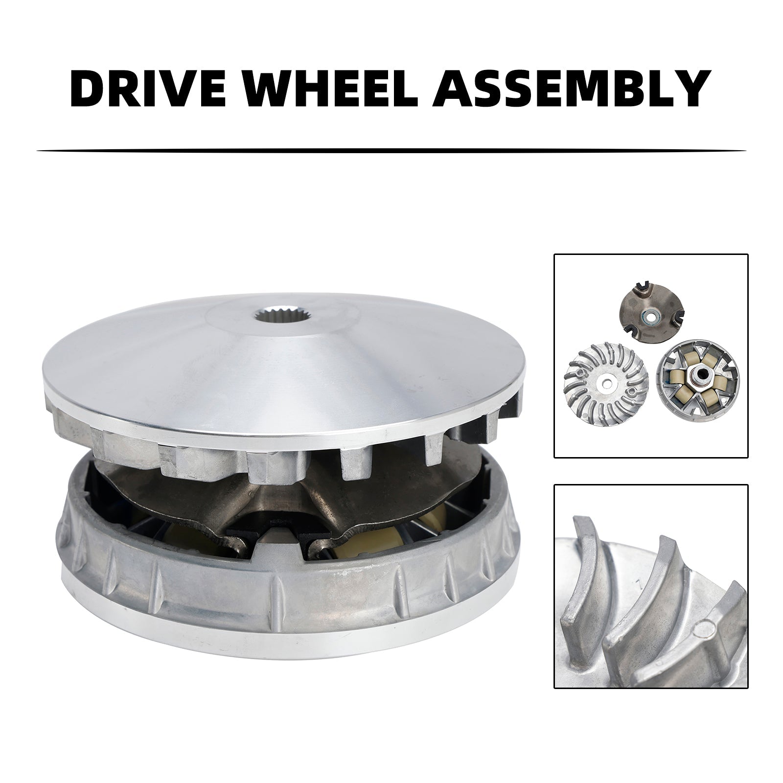 Ensemble de variateur avant complet Ag-923506 923506 pour Tgb Atv Blade 250 325 Target