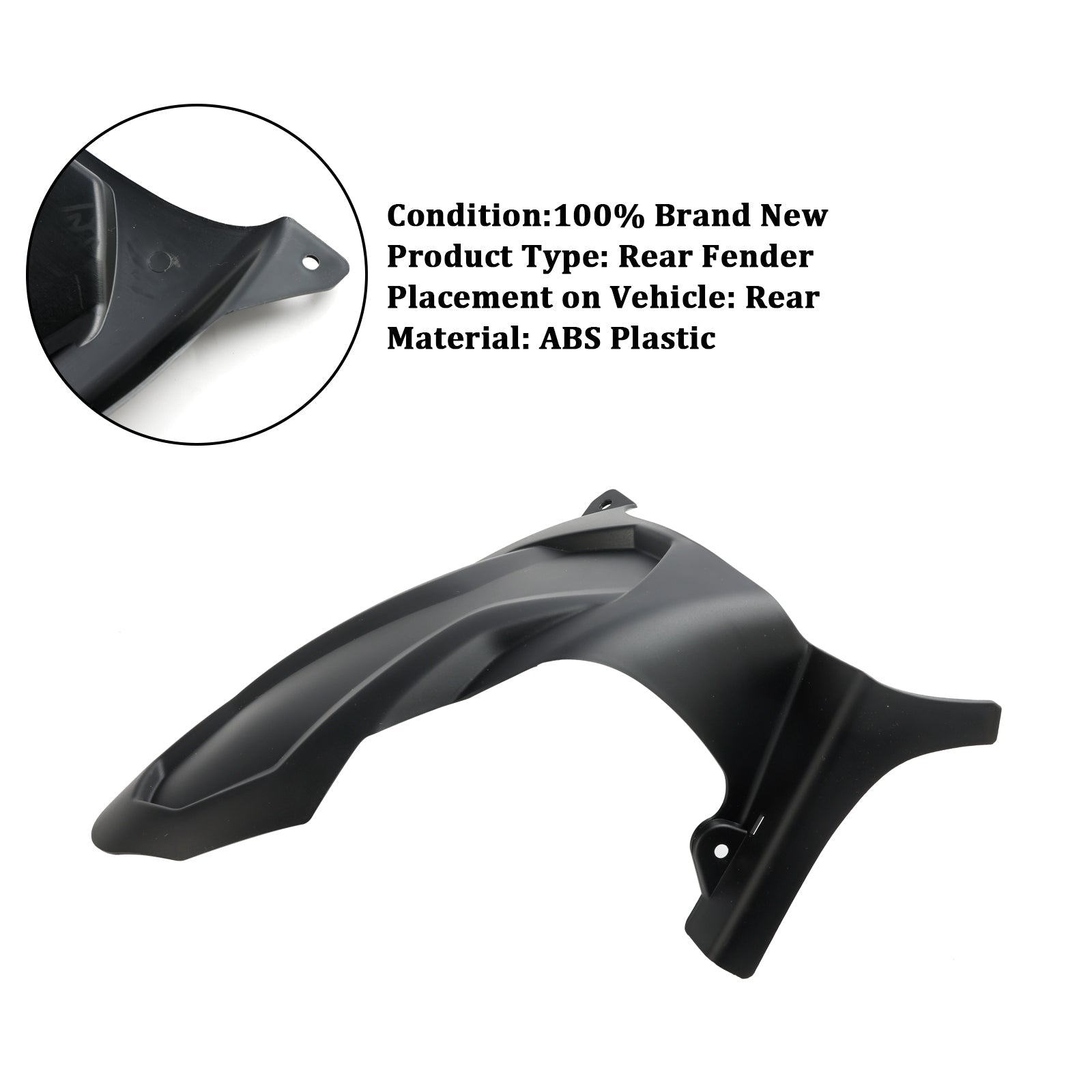 Carénage de garde-boue arrière pour Yamaha T-MAX 530 17-19 T-MAX 560 2020-2023