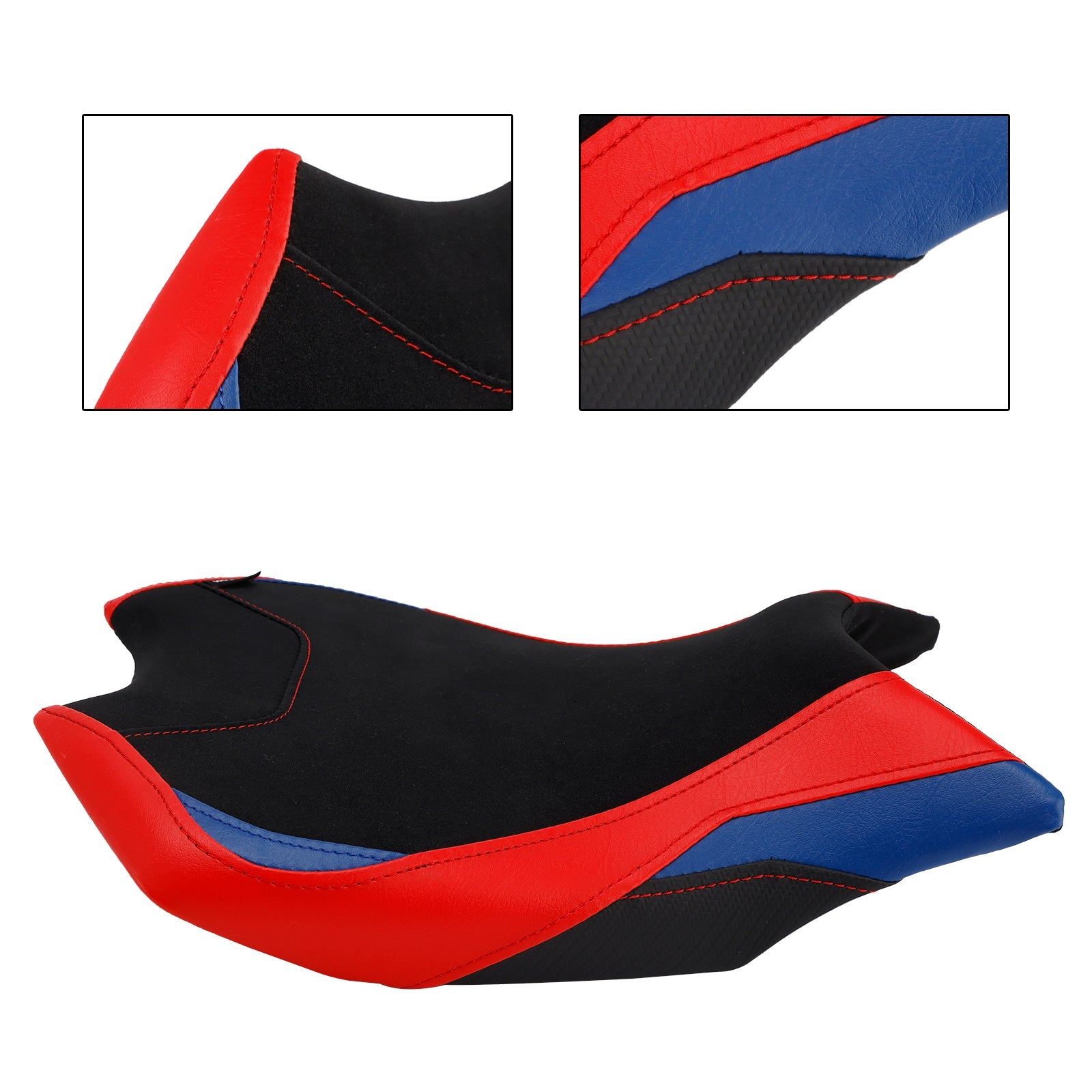 Coussin inférieur de siège conducteur Raider noir pour Honda CBR250RR (2017-2025).