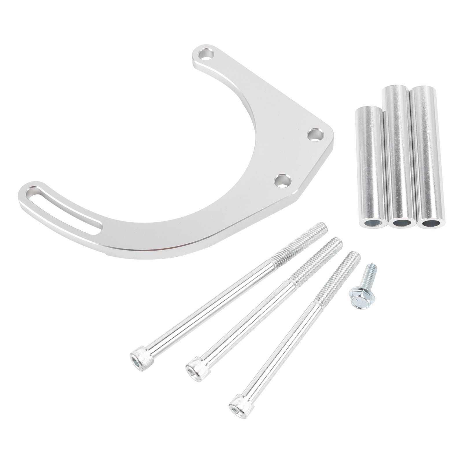 Kit de montaje de bomba de agua eléctrica ajustable para soporte alternador 551672E para Chevy