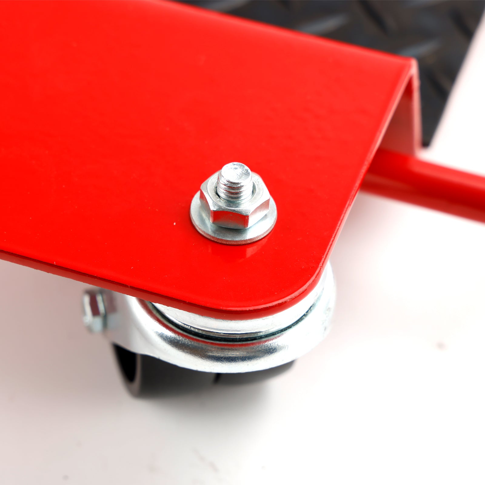 Plataforma móvil con ruedas de 360 grados 250kg Soporte central para moto