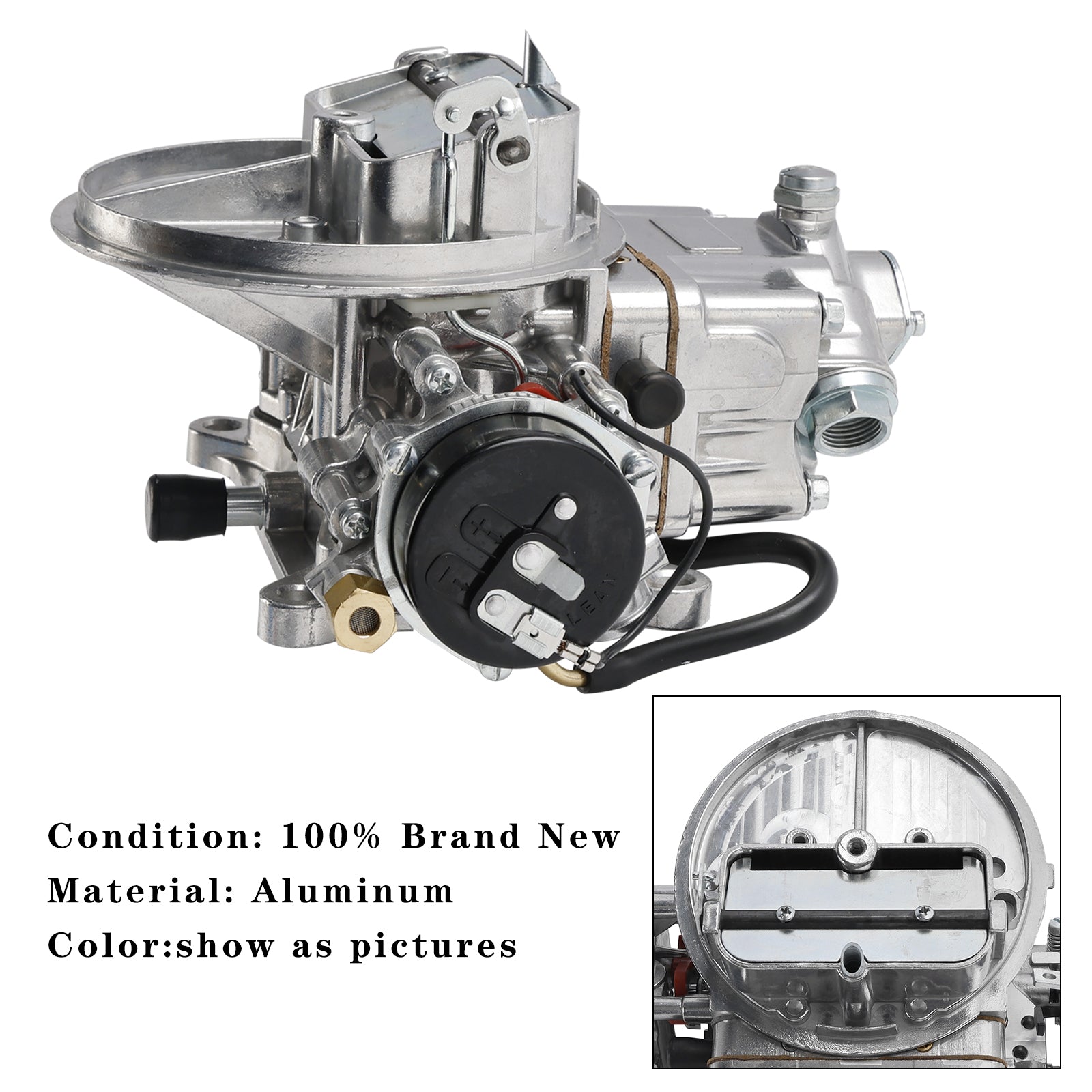 Carburador de estrangulador eléctrico de 2 barriles para Holley 0-80350 2300 350CFM