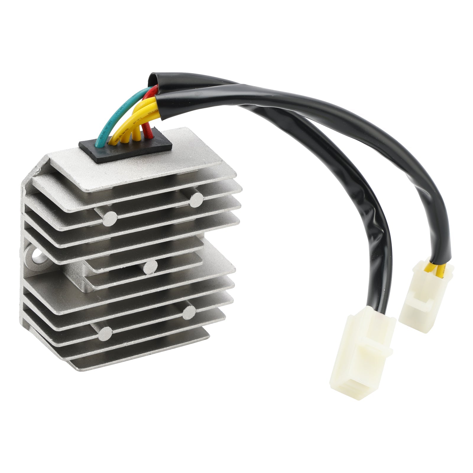 Raddrizzatore Regolatore Per Moto Yamaha YZF-R1/R6 - In Lega Alluminio Nero