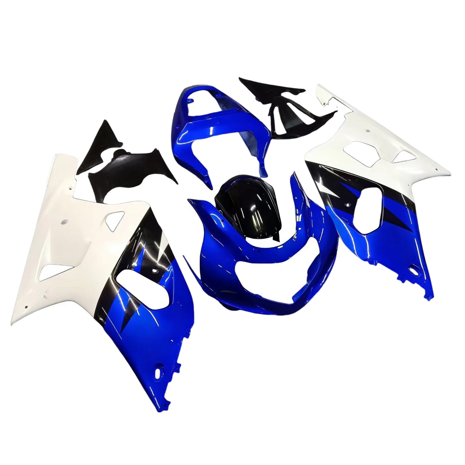 Kit de carénage par injection, carrosserie en plastique ABS, compatible avec Suzuki GSXR750 2001-2003