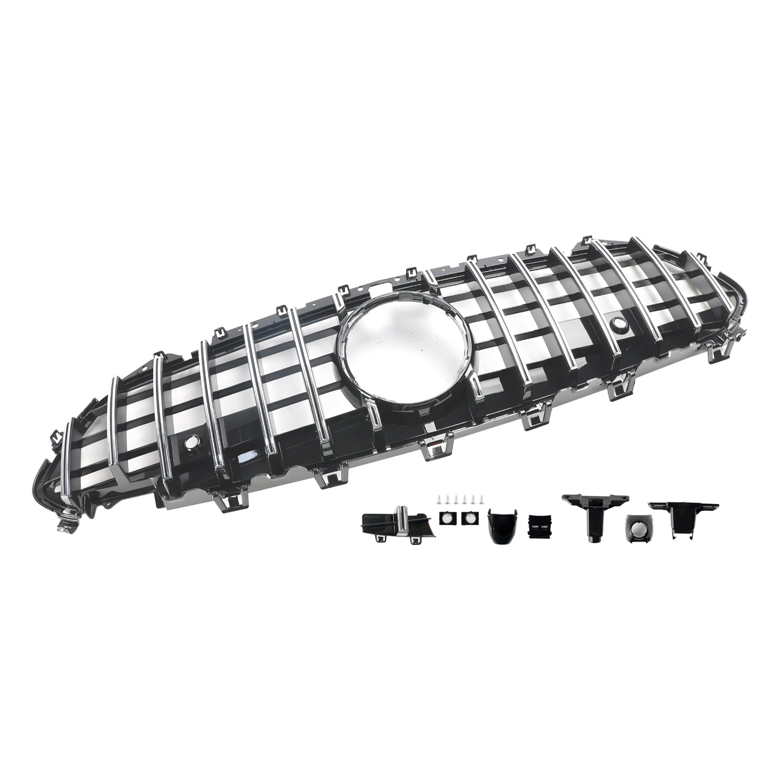 Grille de pare-chocs avant chromée pour Mercedes CLS C257 W257 Coupé 2018-2024