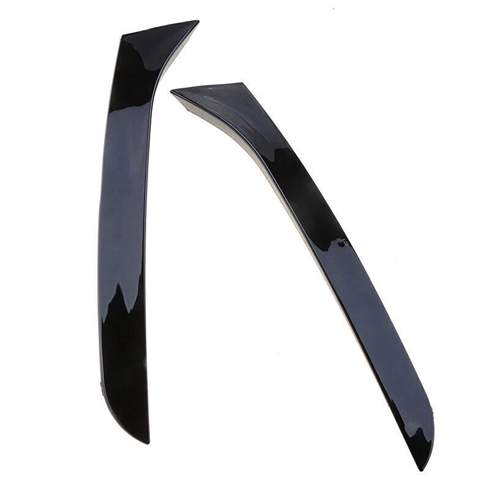 Coppia di spoiler laterali per lunotto posteriore nero lucido per VW Passat B7 Wagon 11-15