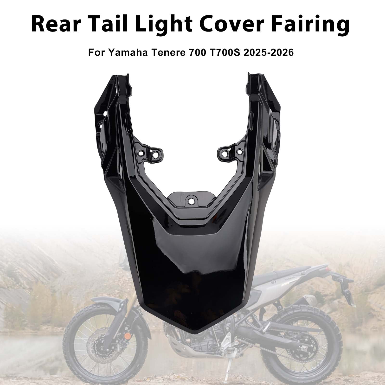 Achterlichtkuip voor Yamaha Tenere 700 T700S (2025-2026)