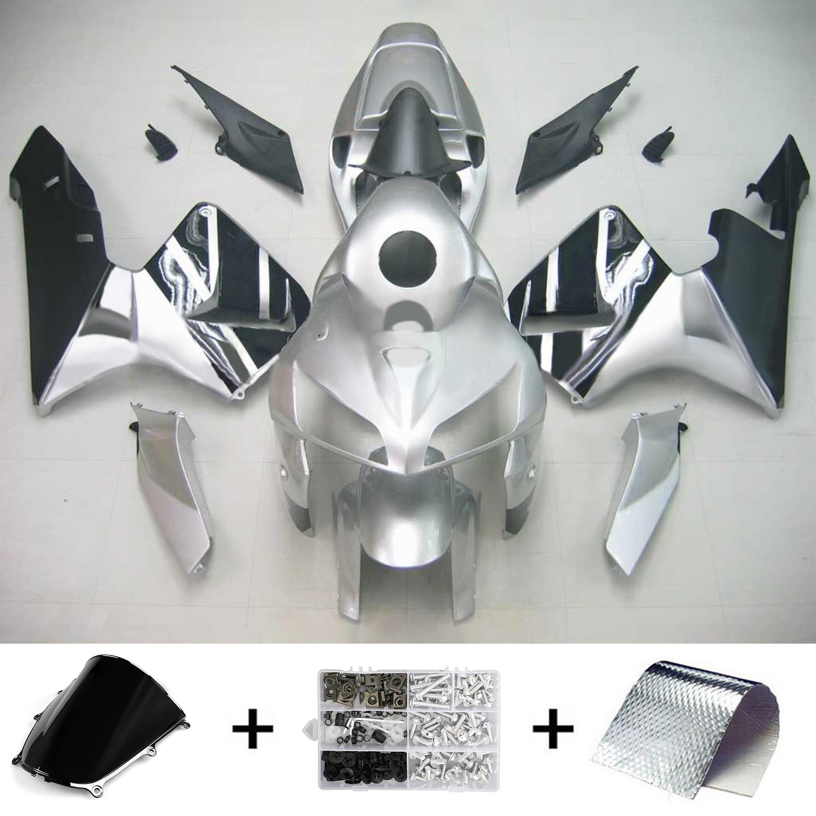 Kit de carénage par injection, carrosserie en plastique ABS pour Honda CBR600RR 2005-2006 F5
