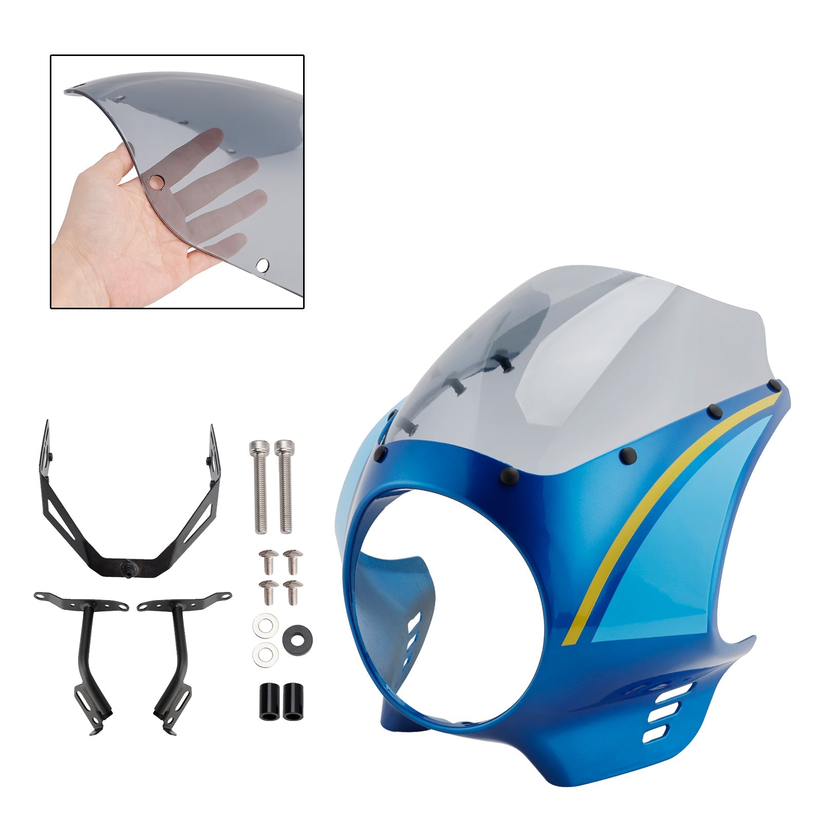 Parabrisas y carenado de faro para Yamaha XSR900 (2022-2025)