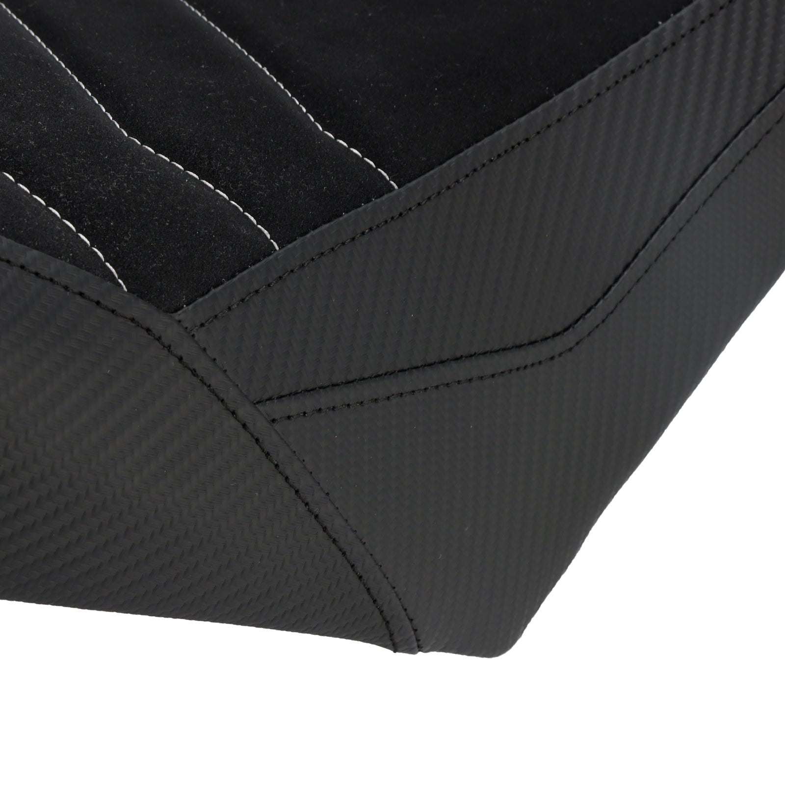 Rdeče-rumen sovoznikov sedež Raider za Suzuki V-Strom DL1050 (2023-2025).