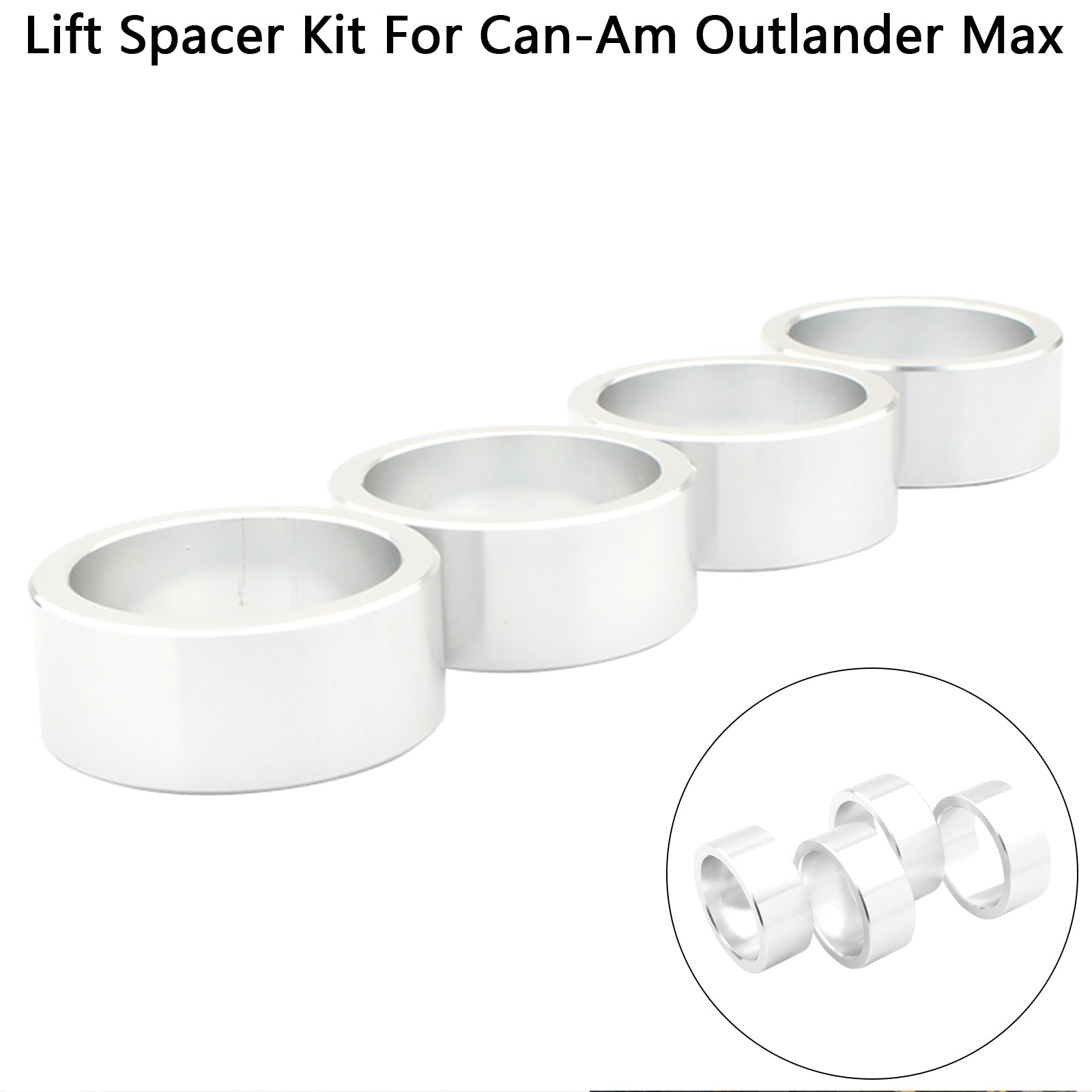 Kit d'entretoises de levage pour Can-Am Outlander Max 1000/1000R/400/500/570/650/800/850