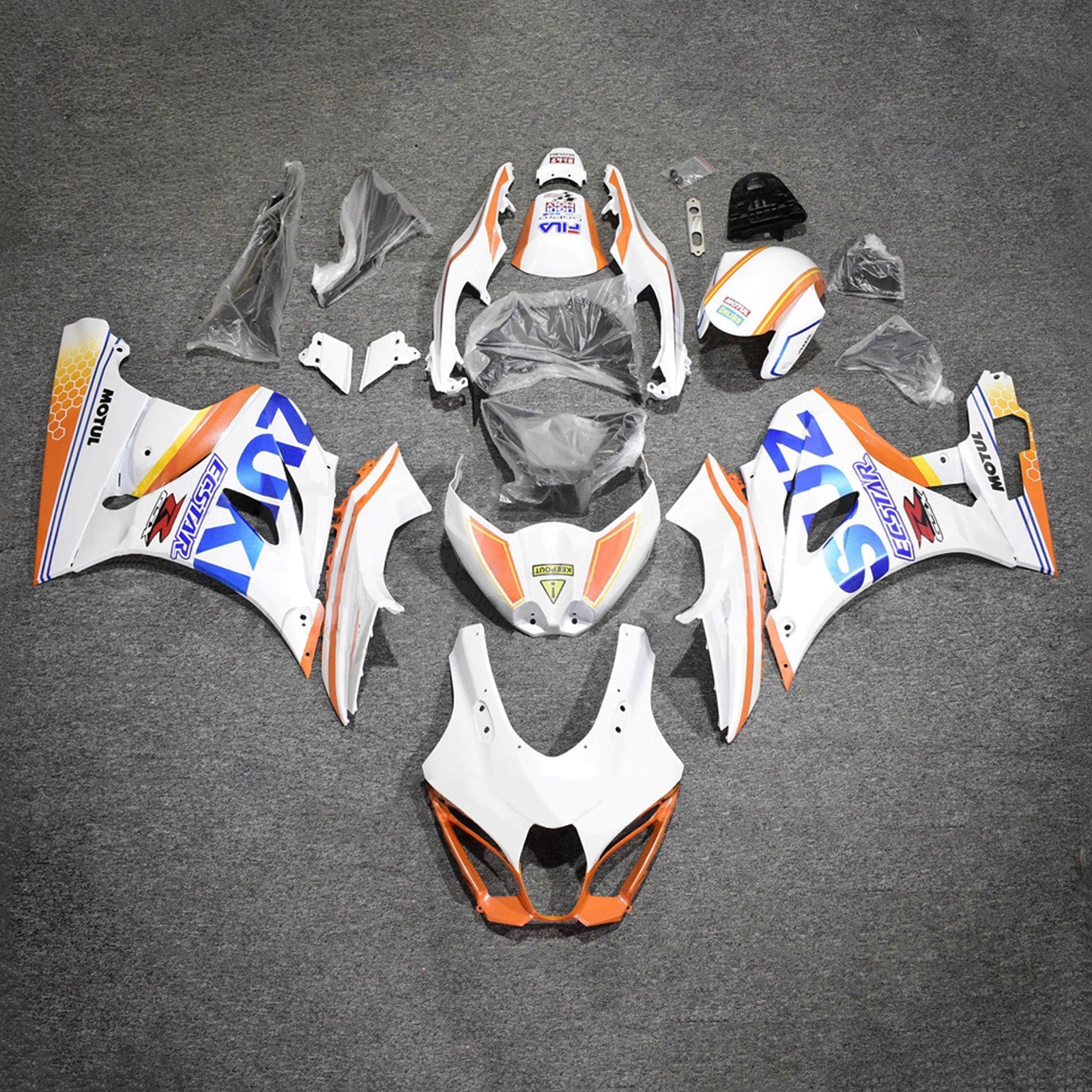 Kit de carénage injecté en plastique ABS pour Suzuki GSXR1000 2017-2025 K17