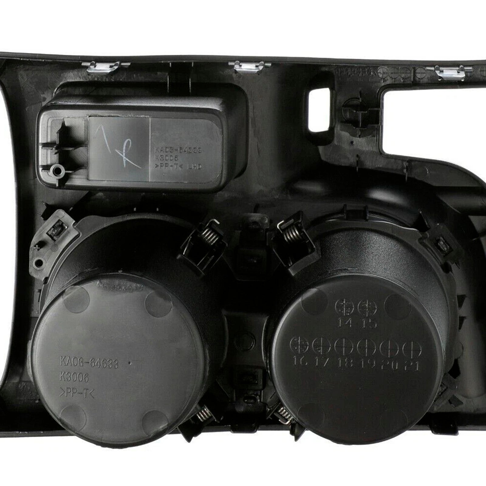 Portavasos de consola central negro para Mazda CX-5 2016 KA0G-64-630A-02