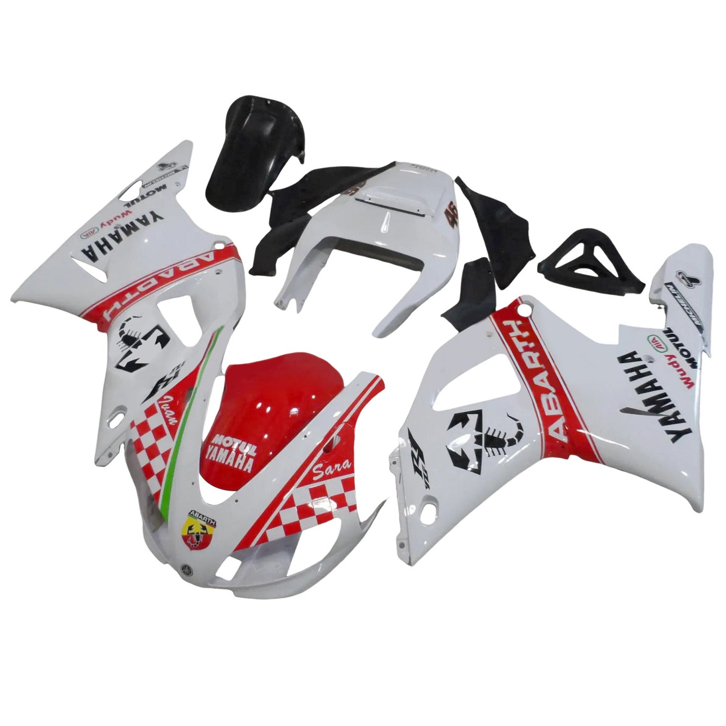 Kit carenatura iniezione Yamaha YZF-R1 1998-1999 Carrozzeria in plastica ABS
