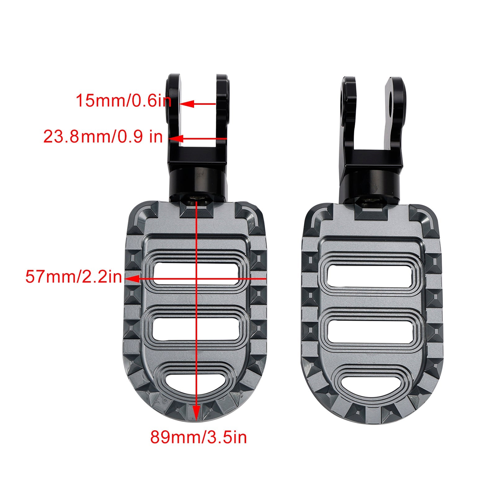 Przedni podnest dla Honda CL250 CL300 CL500 TRAIL 125 2023-2024