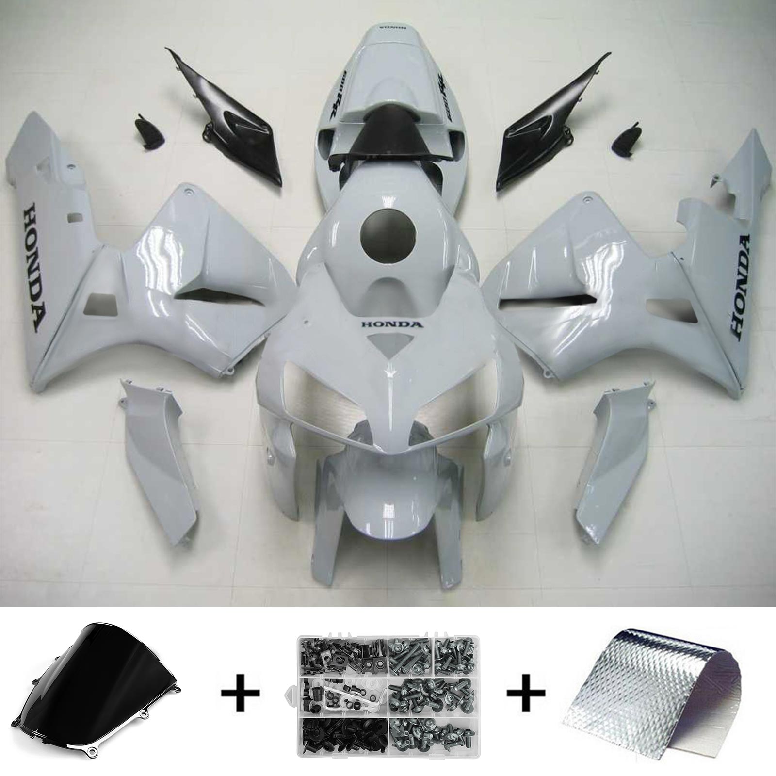 ABS Plastic Kairing Kit voor Honda CBR600R 2005-2006 F5