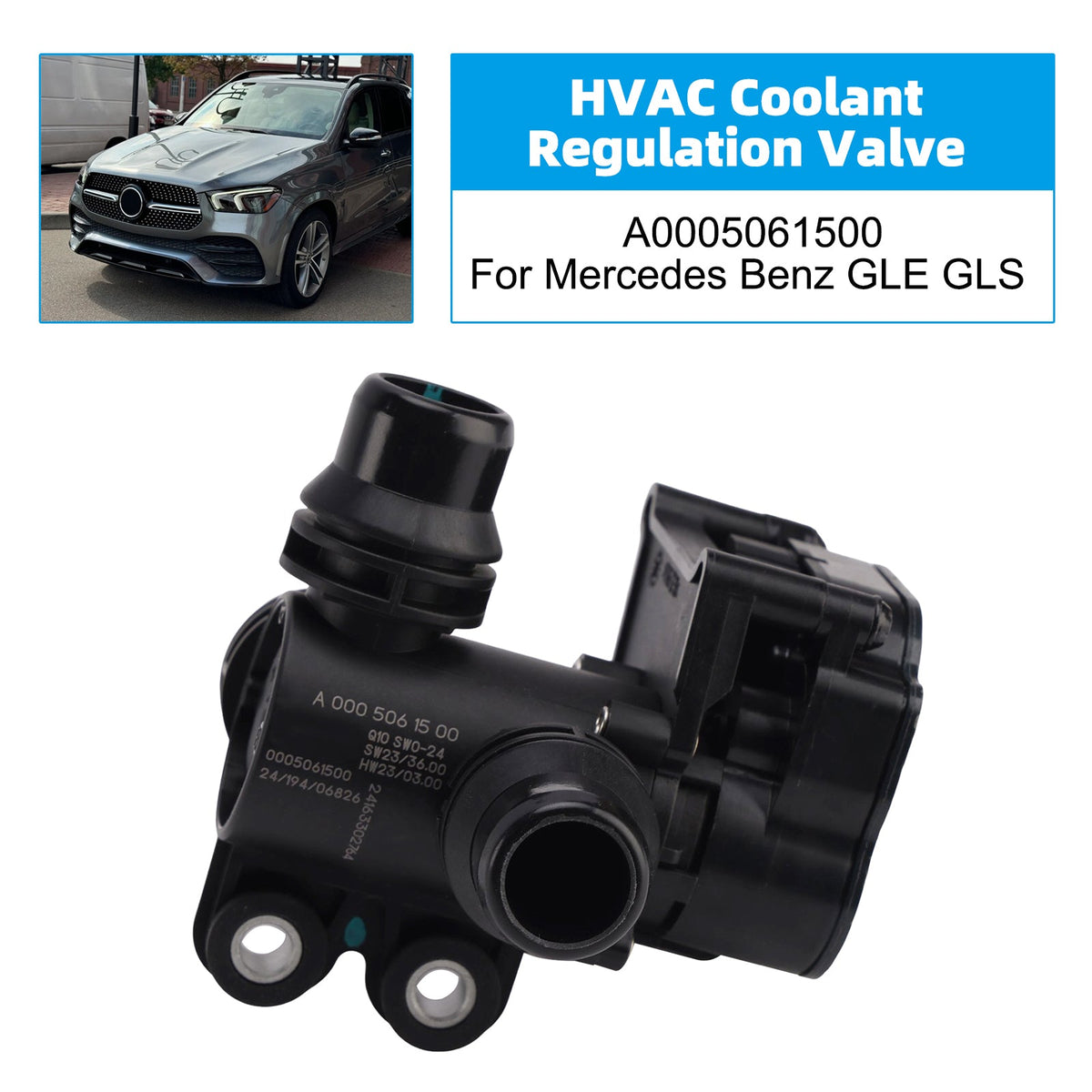 HVAC-Kühlmittelregelventil A0005061500 für Mercedes-Benz GLE GLS