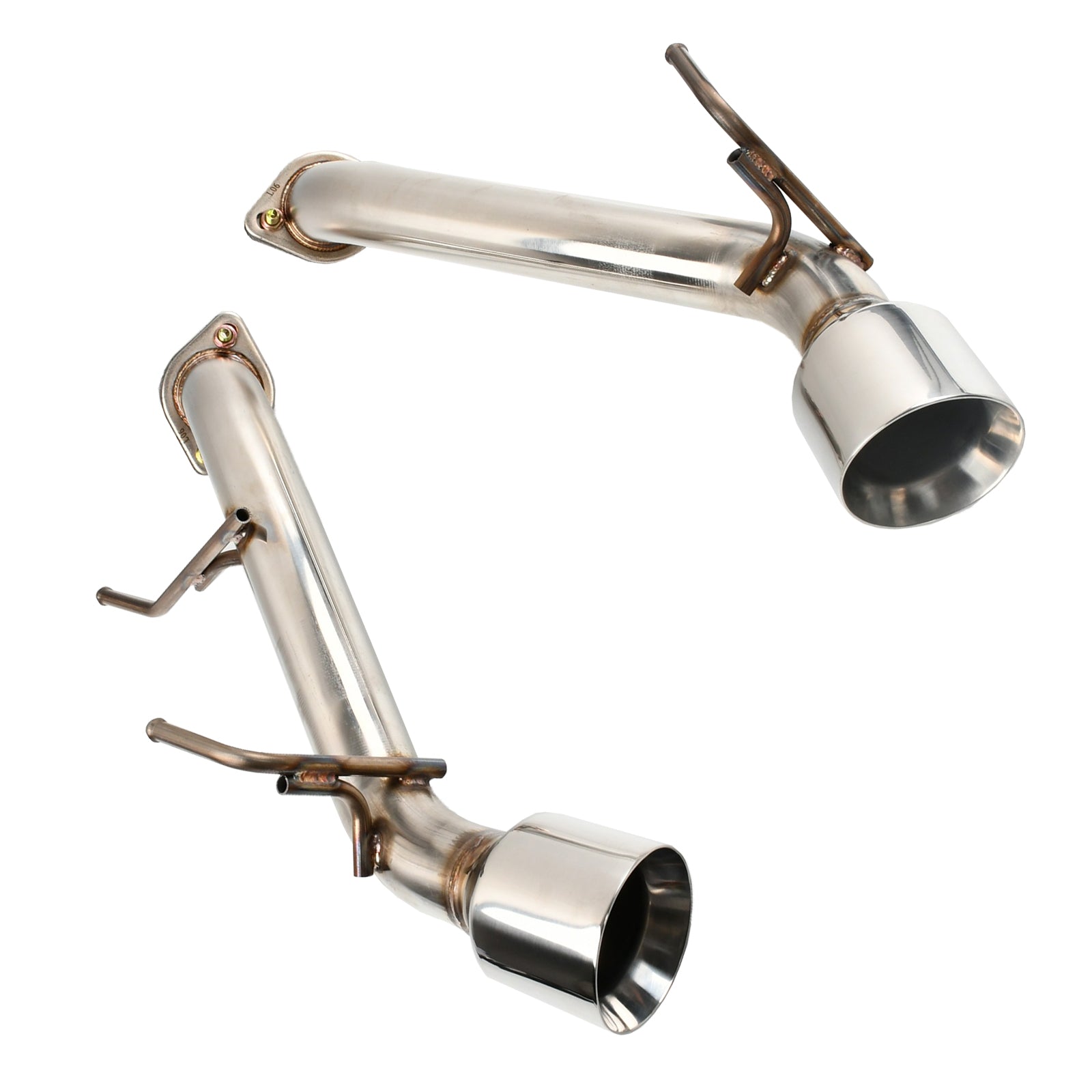 2008-2013 Infiniti G37 2dr Coupe Silenciador trasero Tubo de escape de acero inoxidable