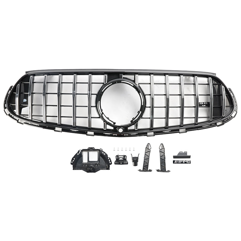 Grille de calandre supérieure du pare-chocs avant Mercedes GLC X254 C254 2022-2024 AMG-Line