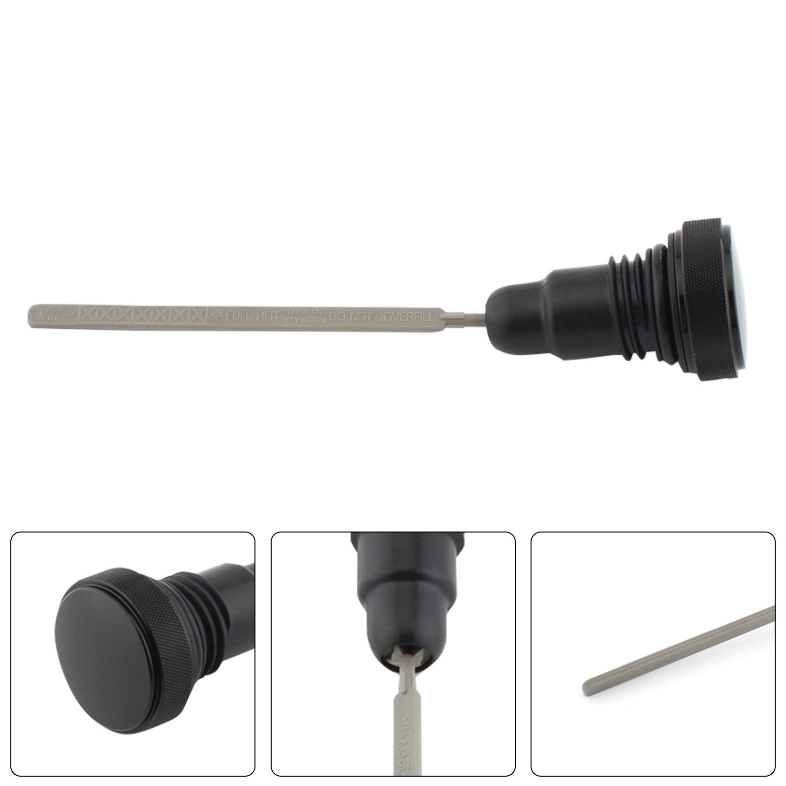 Bouchon de réservoir de jauge d'huile 0710-0153 pour FXD Dyna 2006-2017