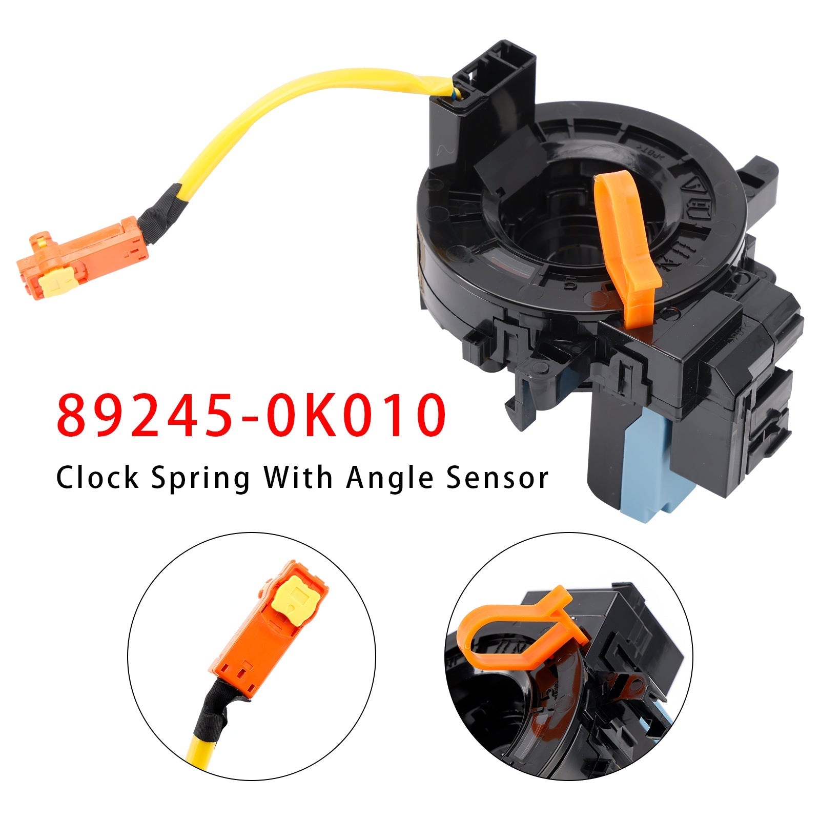 Resorte de retorno con sensor de ángulo 89245-0K010 para Toyota Fortuner Hilux